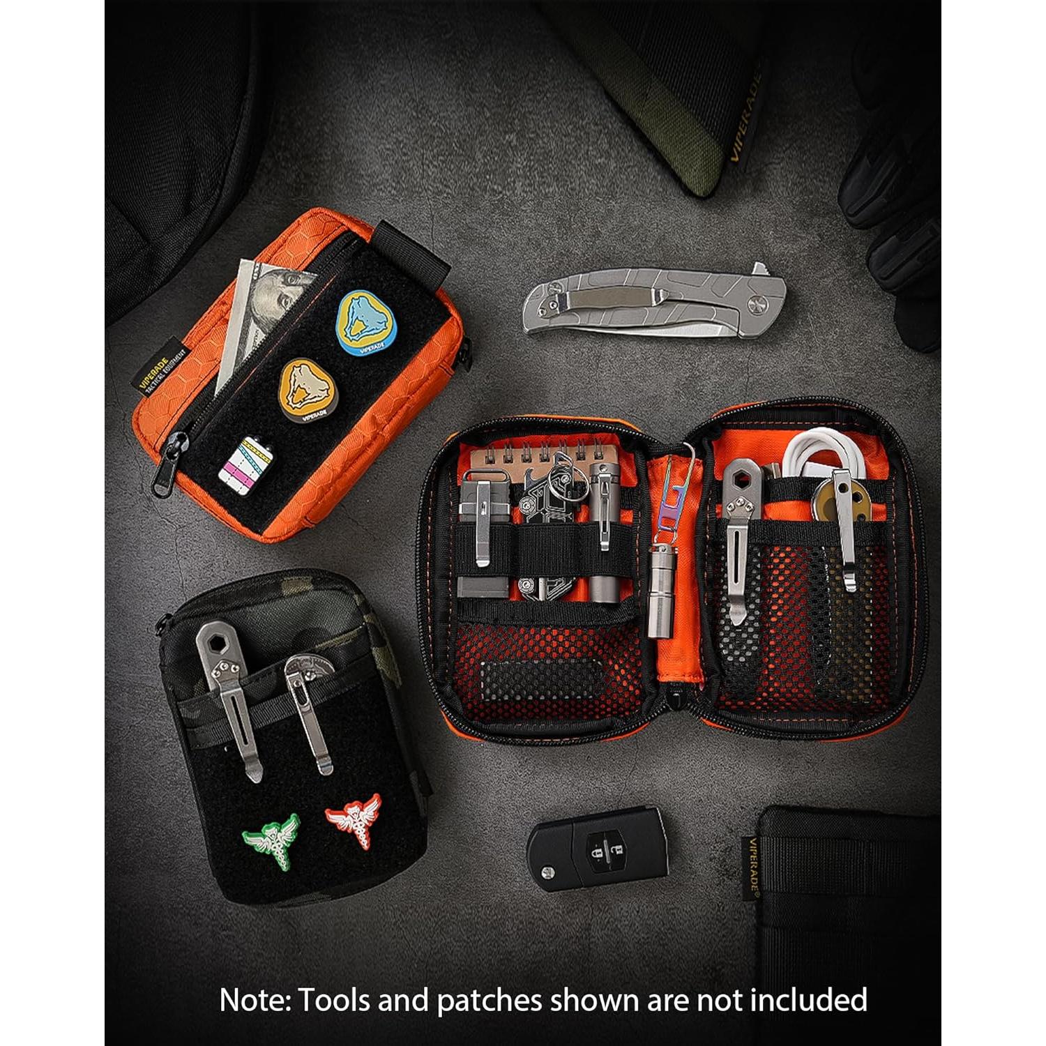 Organizador EDC VIPERADE VE26 Pouch Pequeño 11 Compartimentos