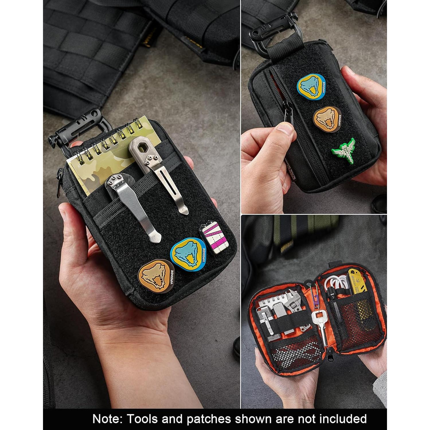 Organizador EDC VIPERADE VE26 Pouch Pequeño 11 Compartimentos