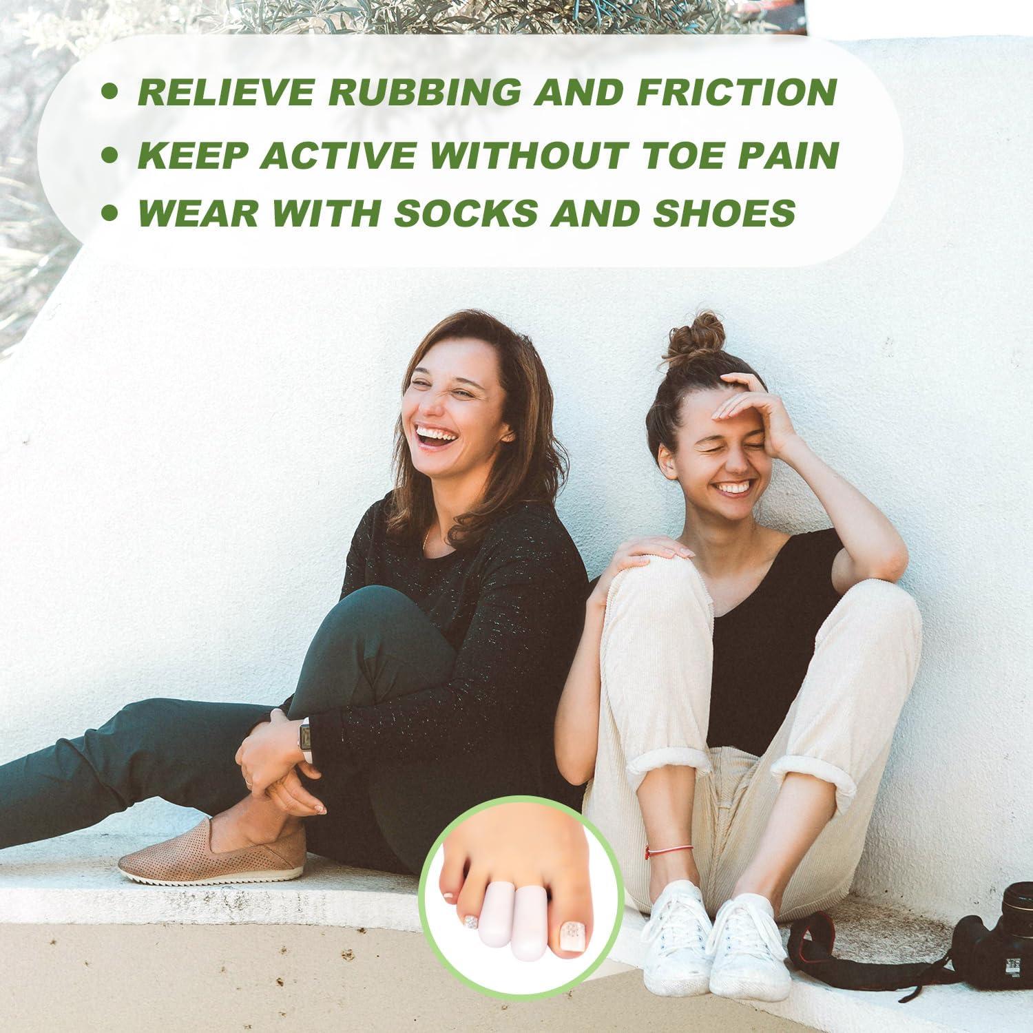 Protectores de Dedos de Silicona Niupiour - 14 Paquetes Medianos