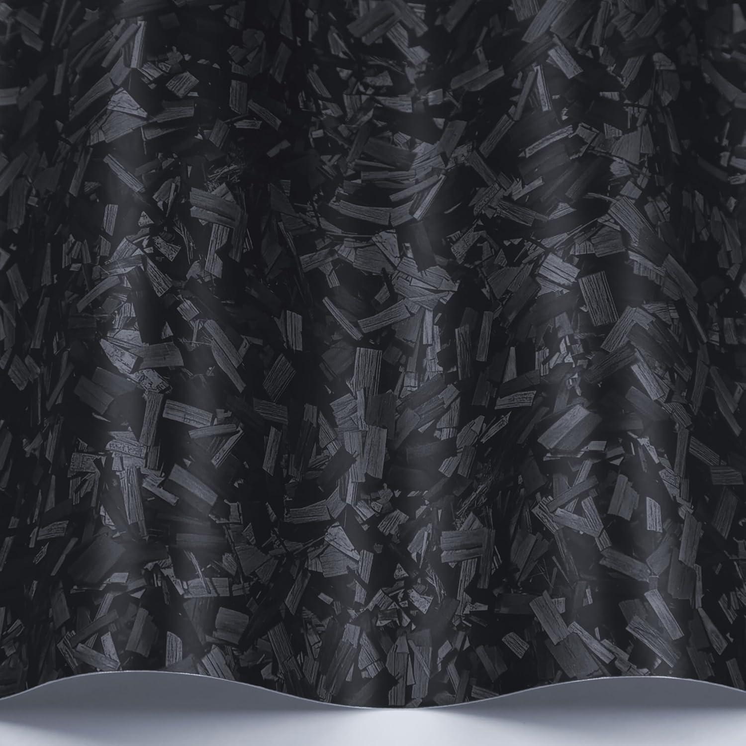 Envoltura de Vinilo Lypumso 30.48x152.4cm Carbono Negro