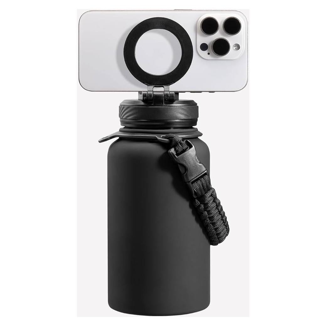 Botella de Agua Acero Inoxidable ZTAR 622 ml Aislada con Soporte