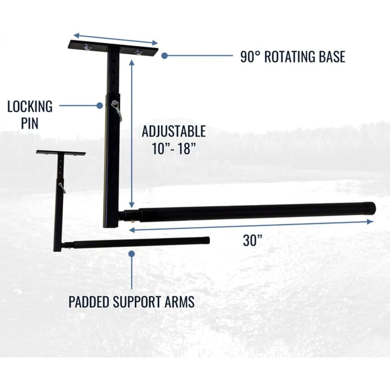 Soporte de Techo Ajustable StoreYourBoard para Esquís y Snowboards