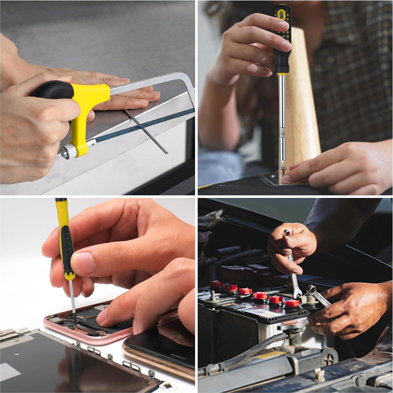 Kit de Herramientas TLGREEN 218 Piezas Portátil para Mecánicos