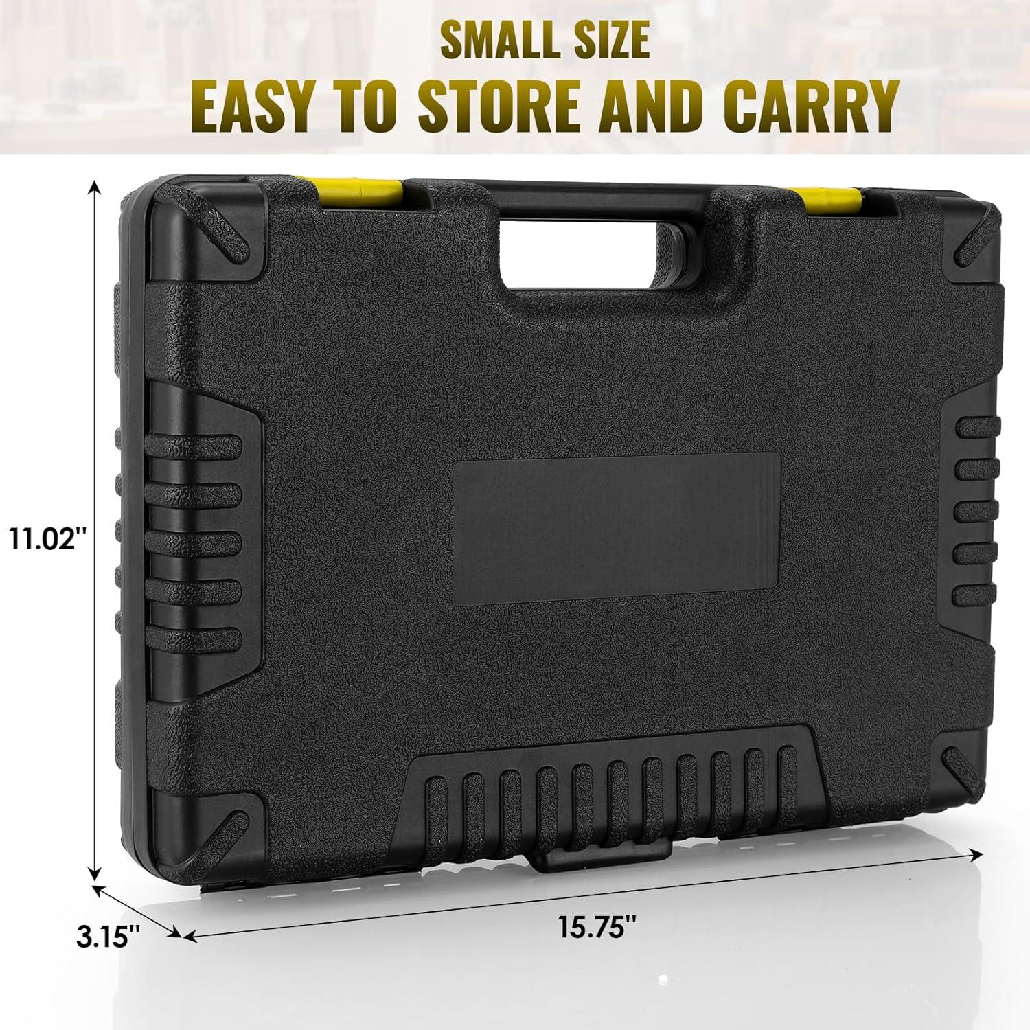 Kit de Herramientas TLGREEN 218 Piezas Portátil para Mecánicos