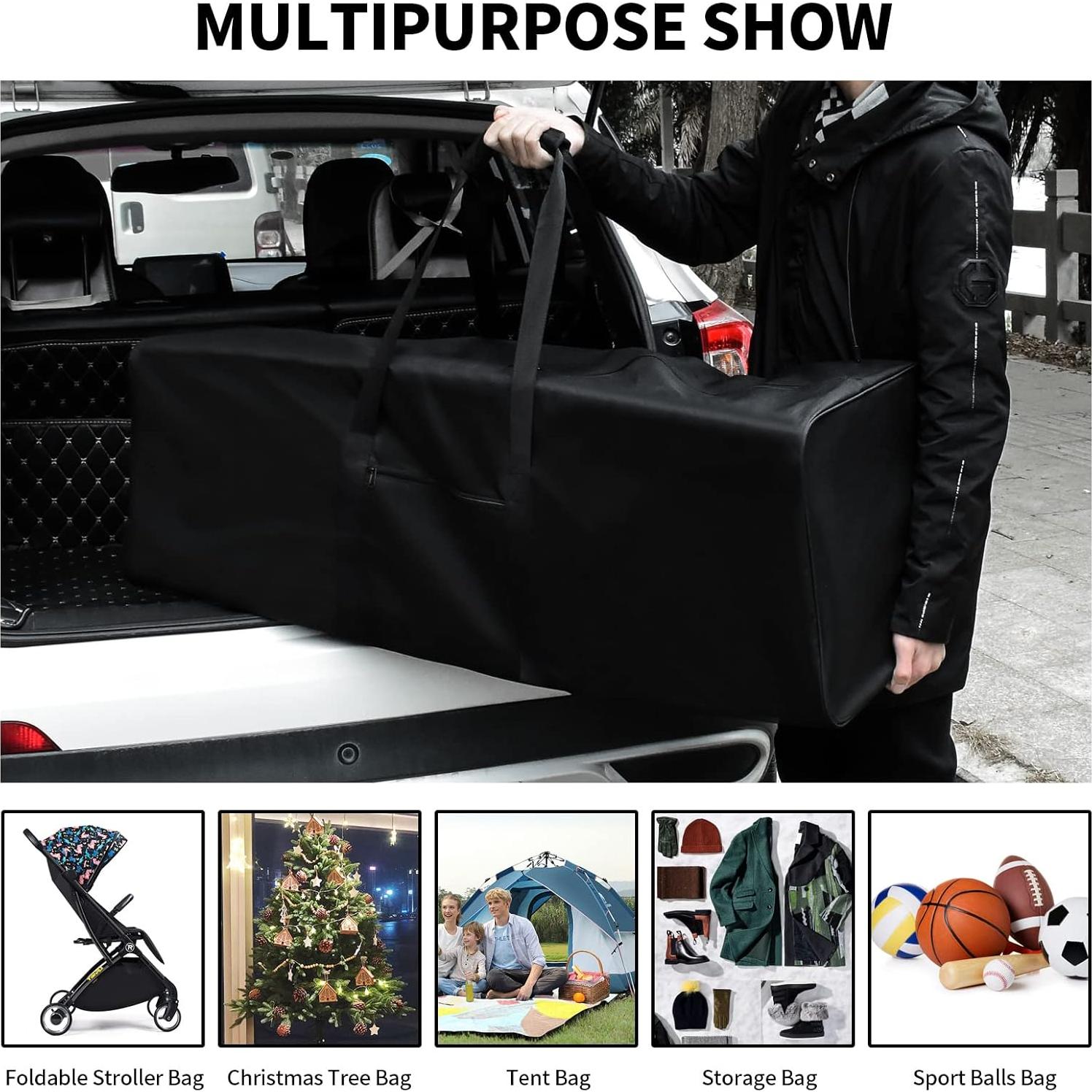 Bolsa de viaje Urbanstand 116 cm impermeable 125 L negra