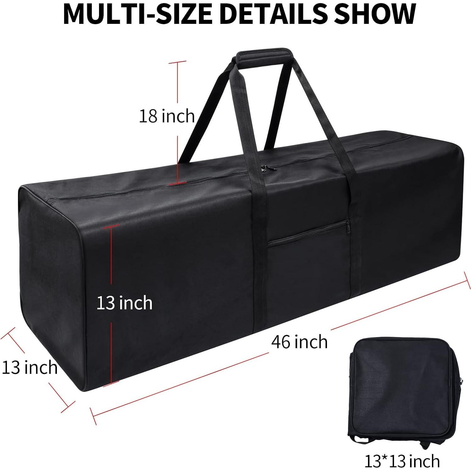 Bolsa de viaje Urbanstand 116 cm impermeable 125 L negra