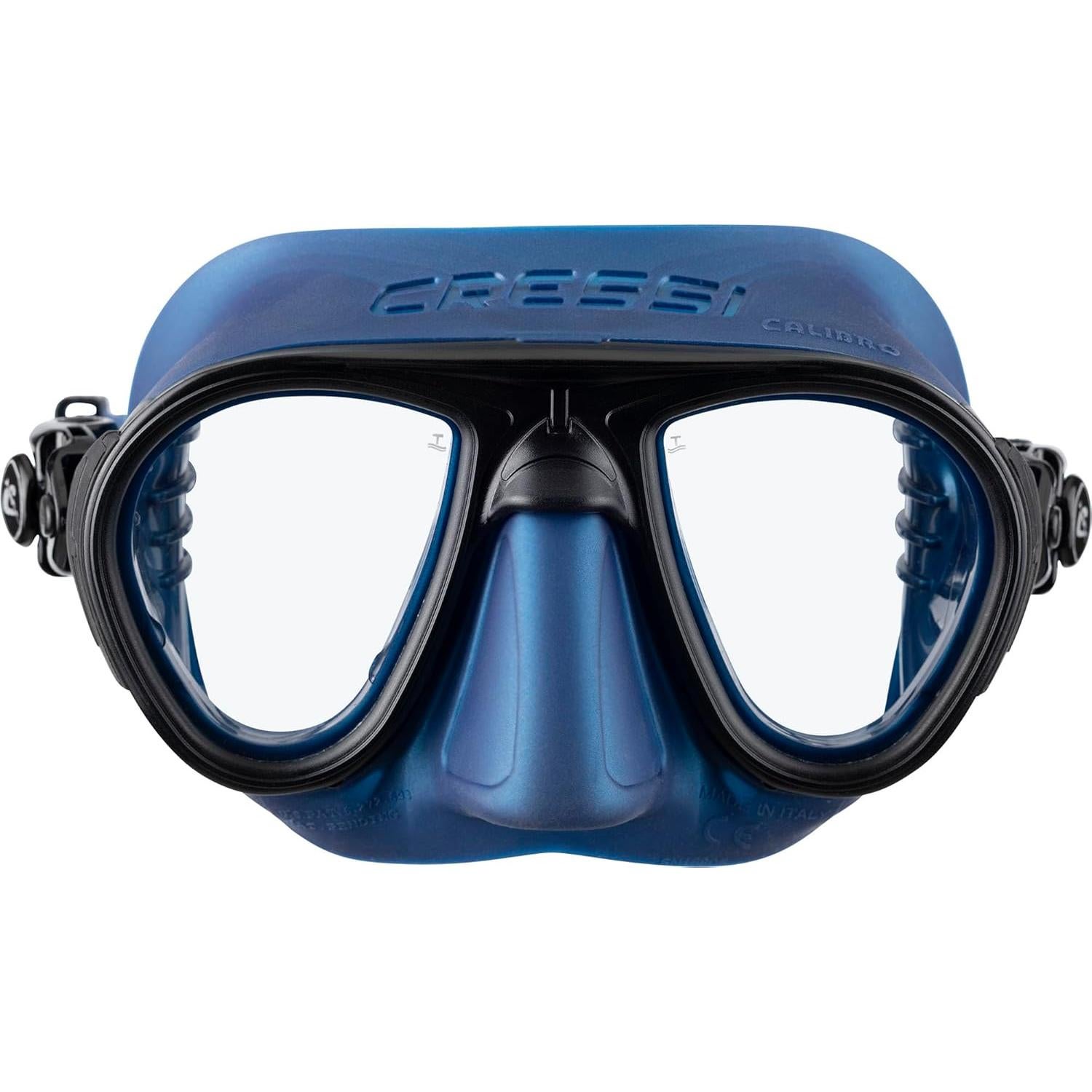 Cressi Máscara y Snorkel Calibro Corsica Antivaho Azul