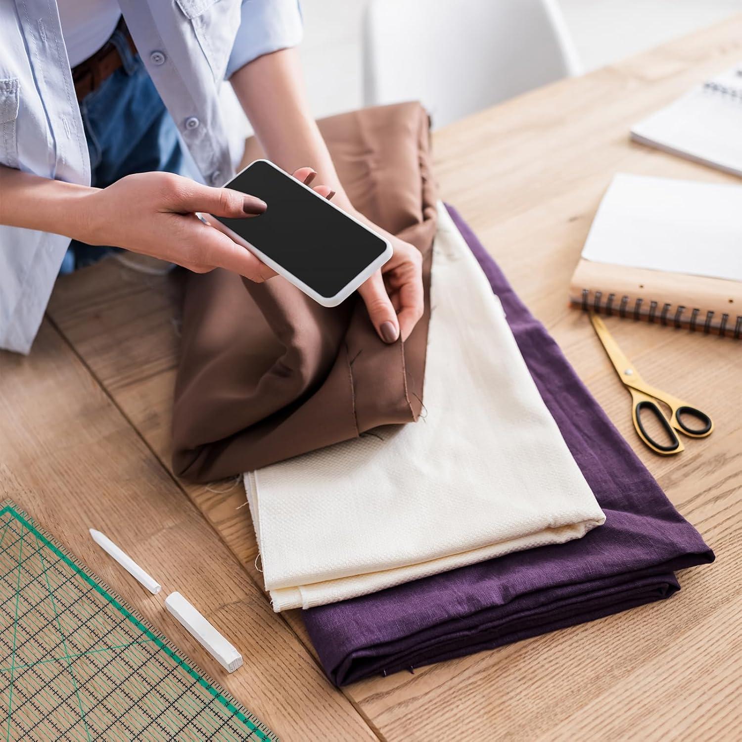 Juego de 4 Reglas de Acolchado Cuadradas MANUFORE 32cm a 12cm