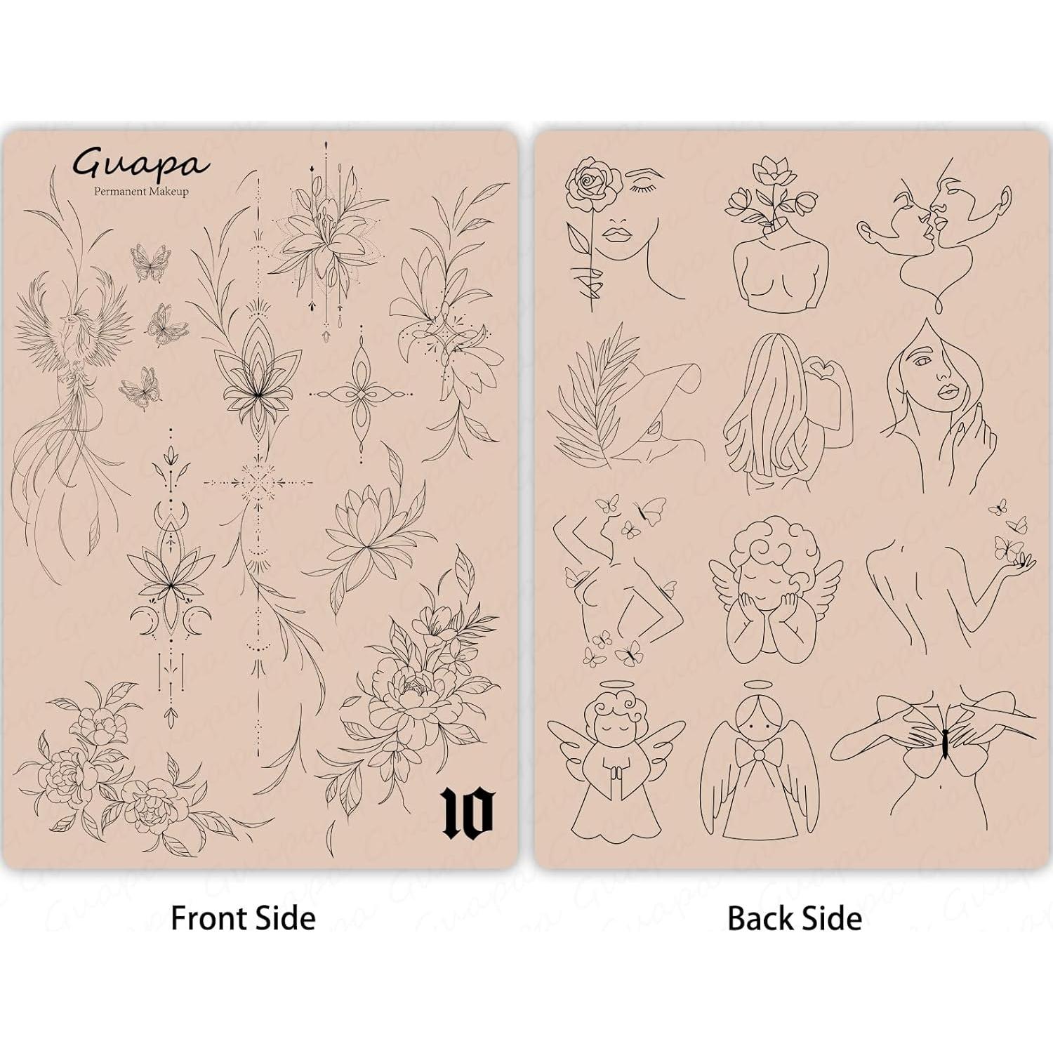 Piel de Práctica para Tatuajes Guapa Madre e Hijo 22x15cm