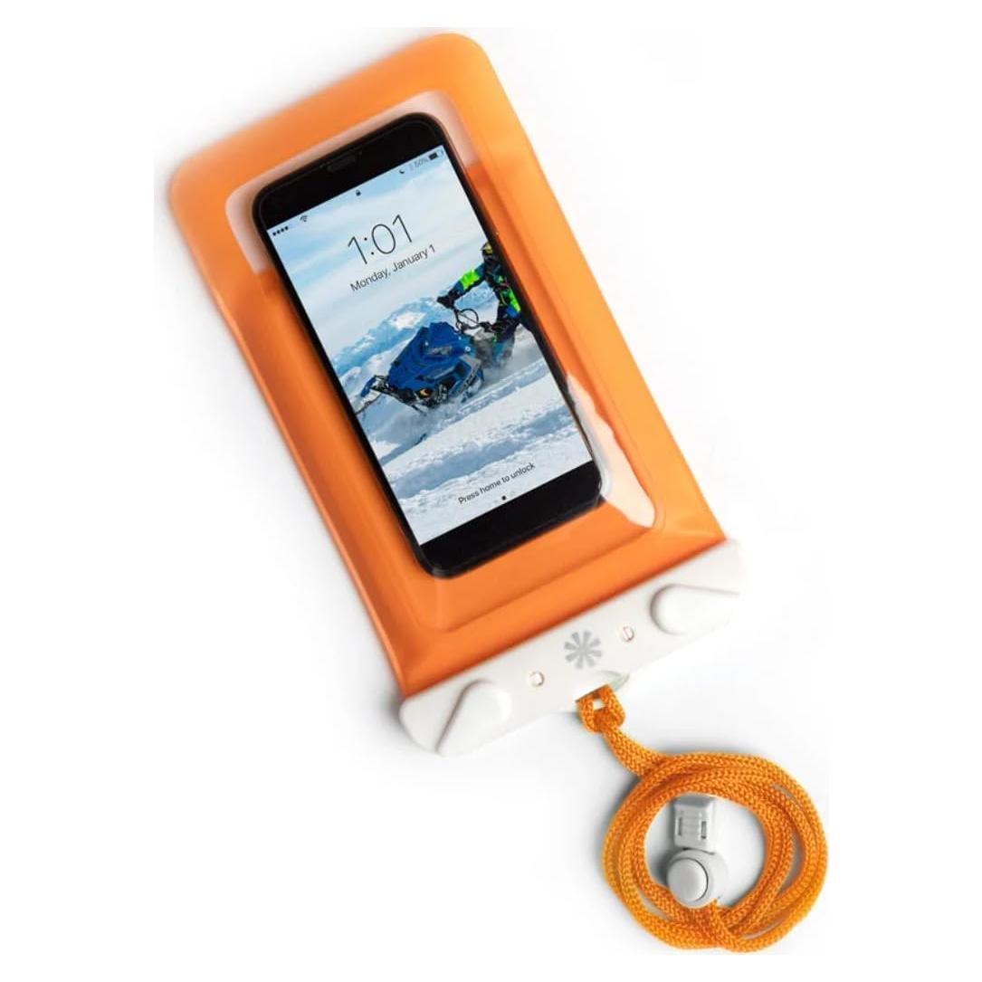 Funda Impermeable Tech Candy Dry Spell Naranja 17.78x12.7cm
