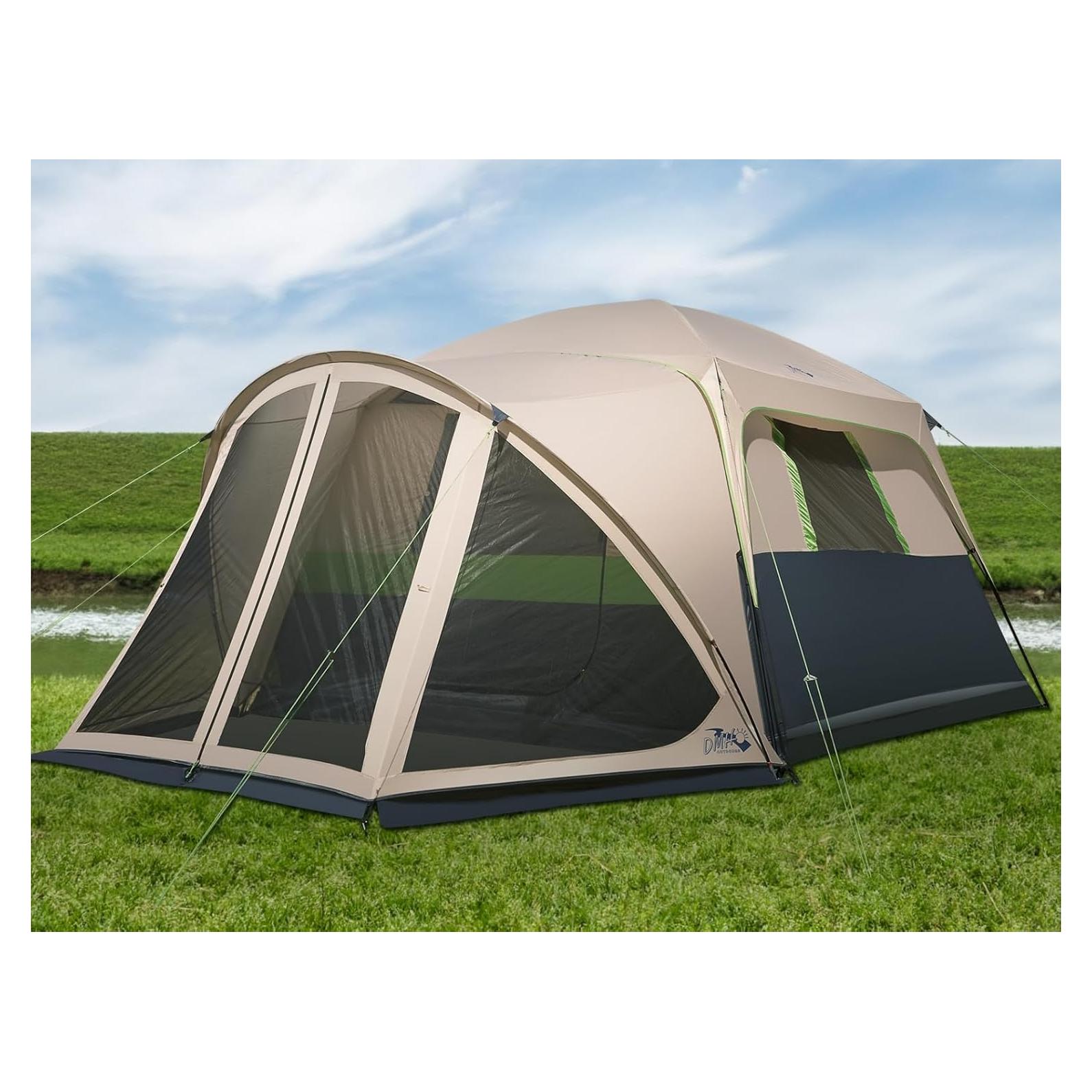 Tienda de Camping DMH OUTDOORS para 6 Personas con Porche
