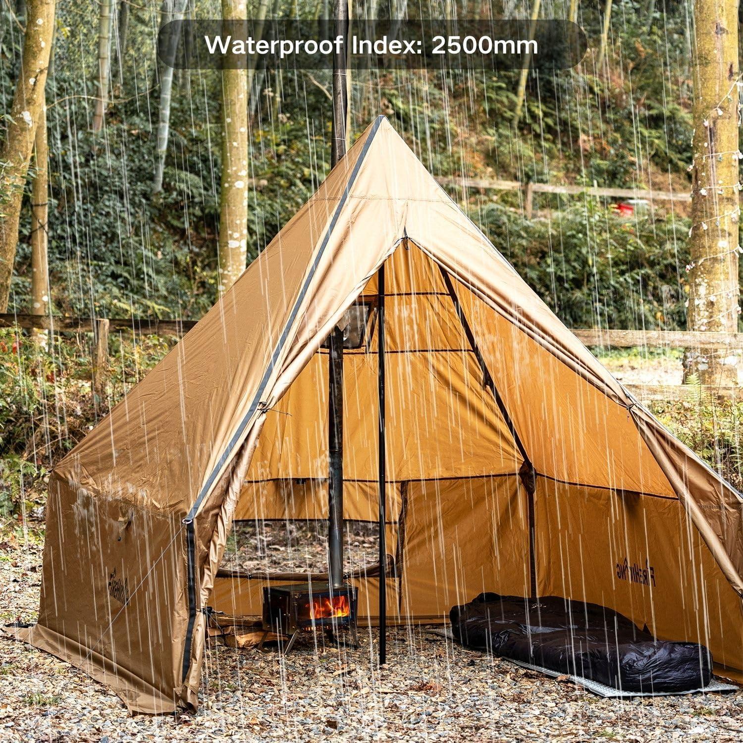 Tienda de Camping Pirámide FIREHIKING 2.2m 1-2 Personas