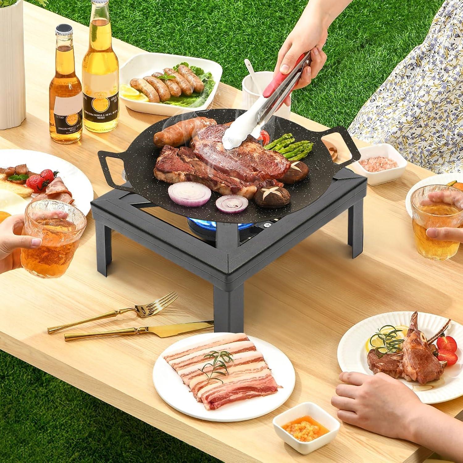 Estufa de Camping DDBESSIC de Gas Portátil 8000W 1 Quemador