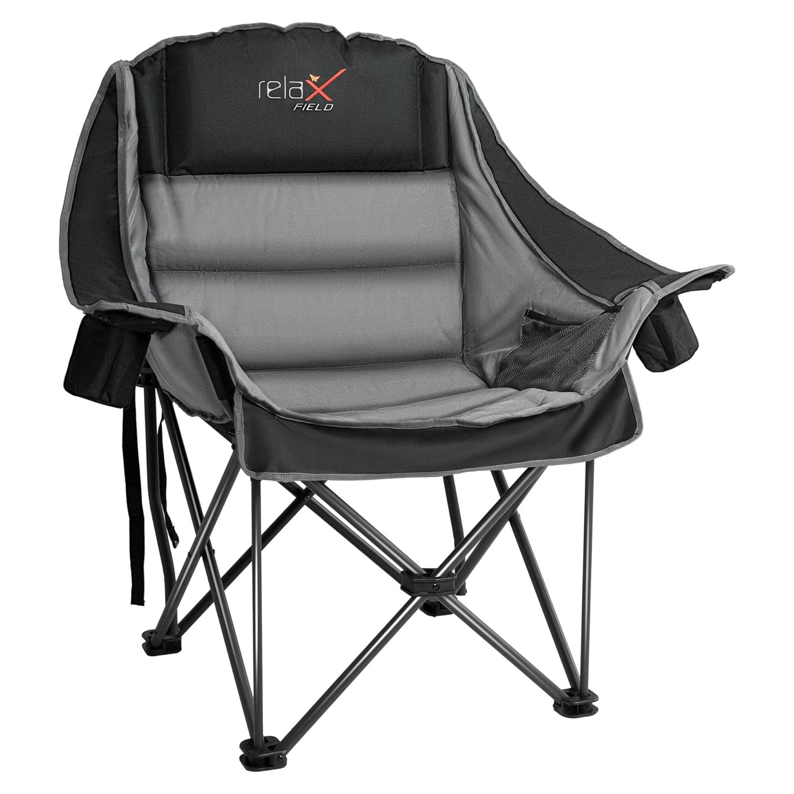 Silla de Camping Plegable RELAX FIELD Sobredimensionada 226kg