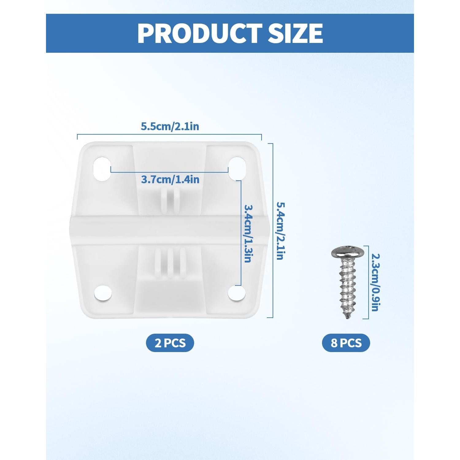 Juego de Bisagras de Plástico OXDFK para Enfriadores Coleman