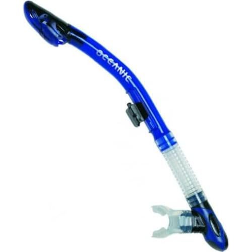 Snorkel Ultra Seco Oceanic Negro/Amarillo 100% Silicona