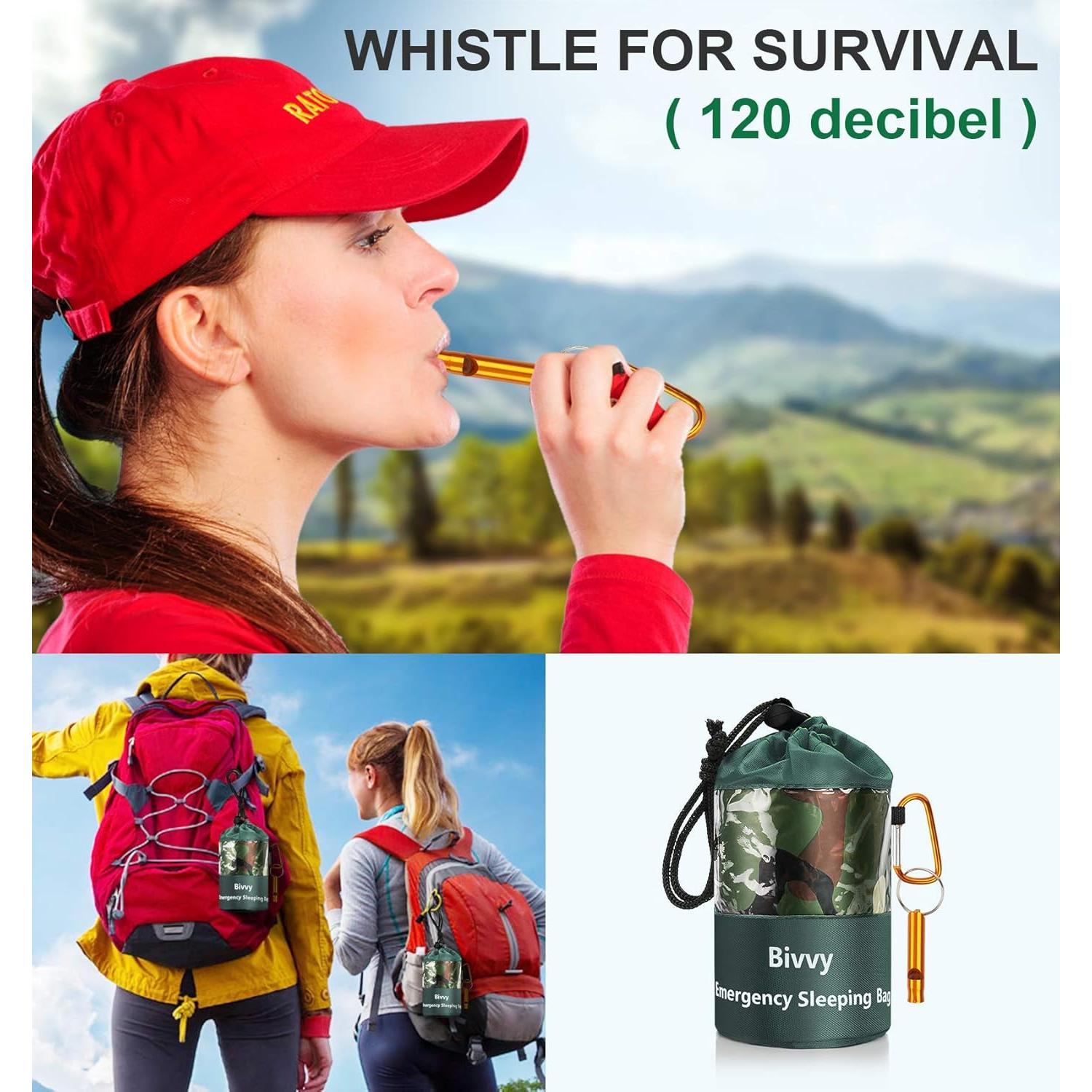 Saco de Dormir de Emergencia Timok Camo 2 Unidades 213x122 cm