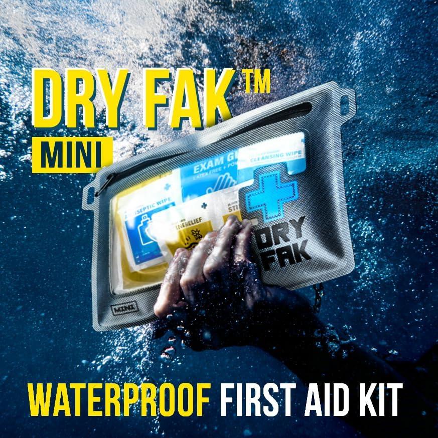 Kit de Primeros Auxilios Impermeable EVERLIT 55 Piezas Verde