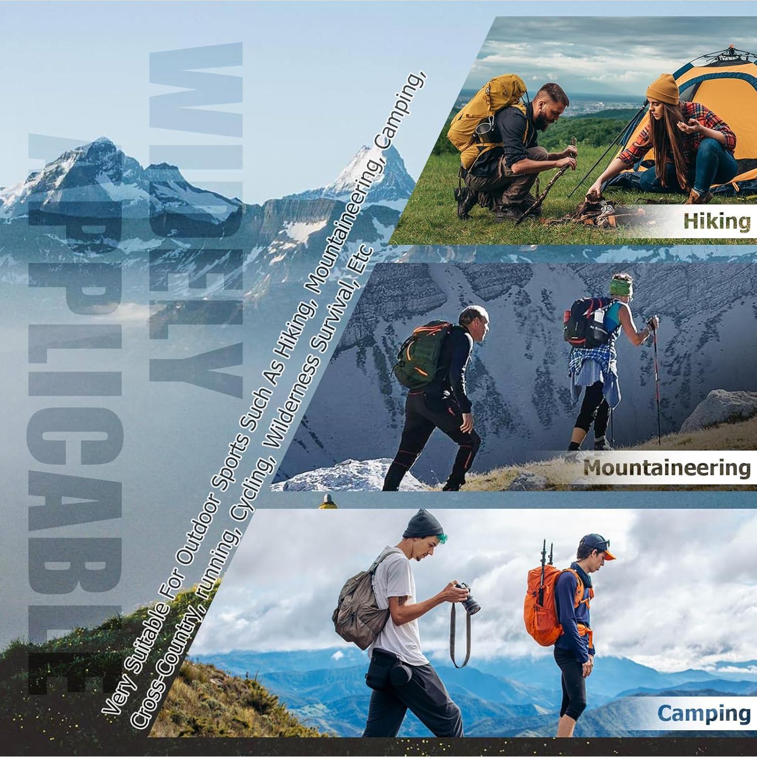 Filtro de Agua por Gravedad Ancable 5.68L para Camping Azul