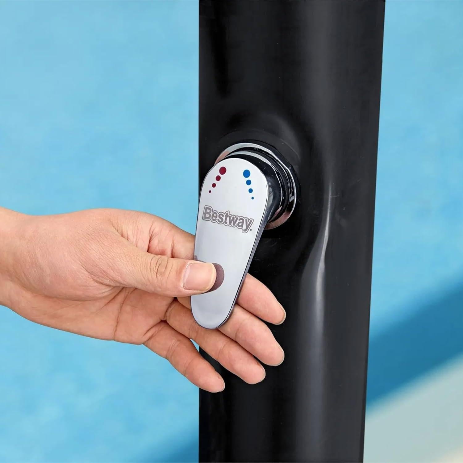 Ducha Solar FlowClear Bestway 5.2 Galones Ajustable Negra