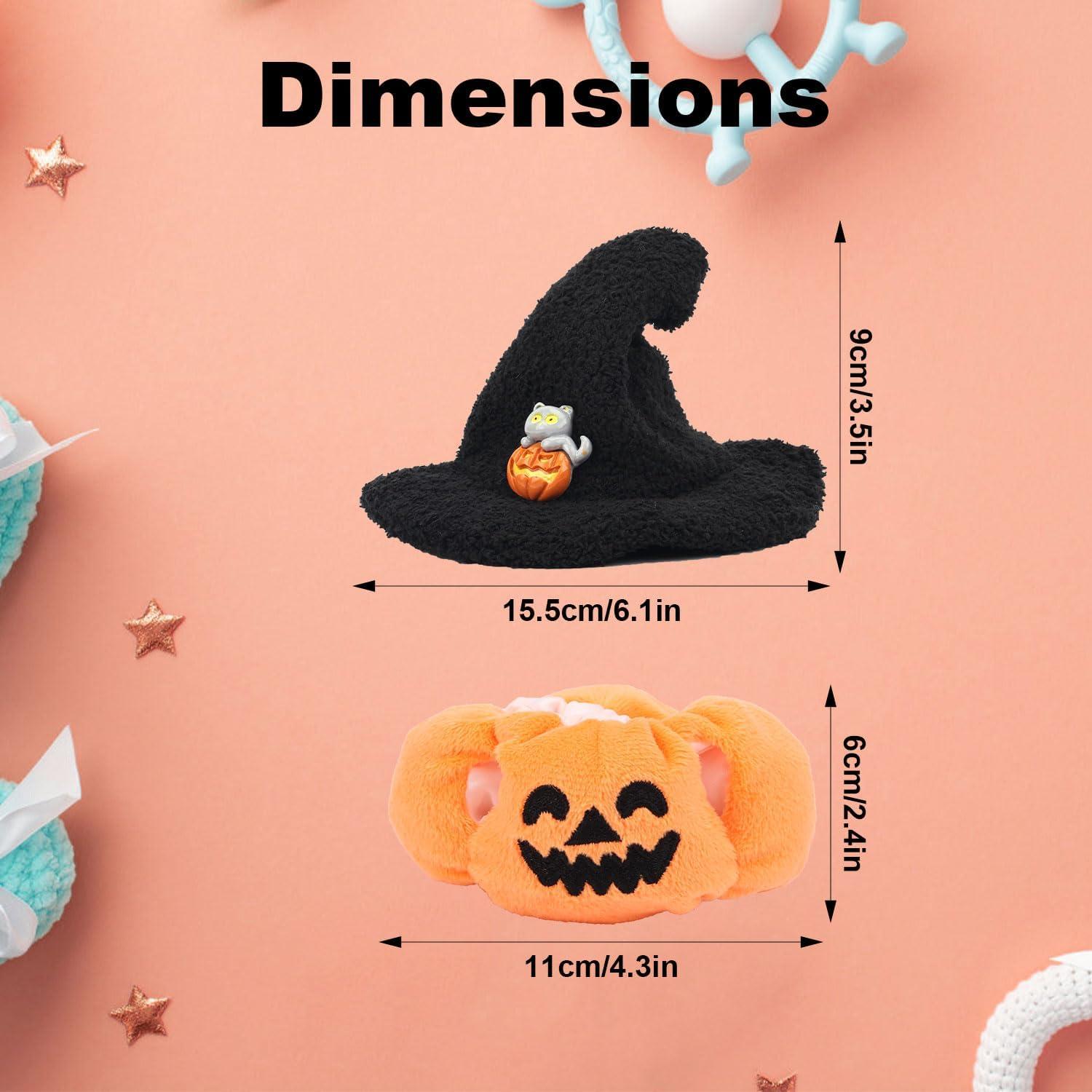 Conjunto de Ropa de Calabaza para Muñeca 17cm Tinoaly