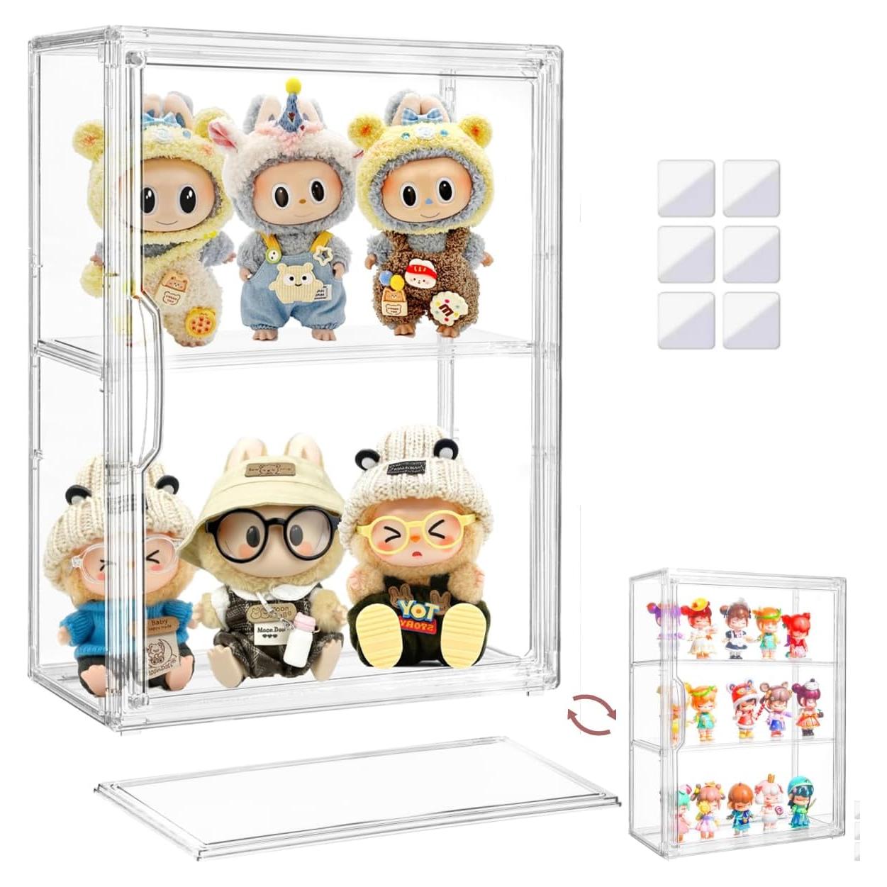 Estuche de exhibición acrílico Attelite 3 niveles 27x14cm