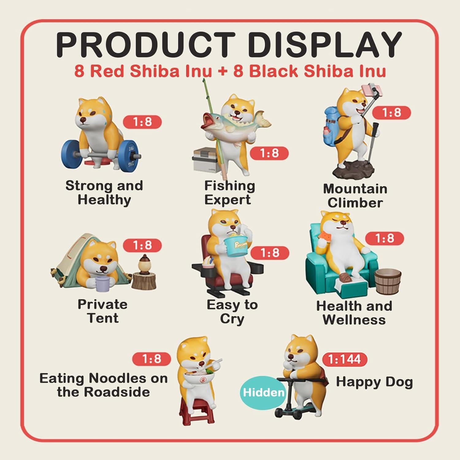 Figuras Coleccionables Kuraya Shiba Tourshiba 1PC Aleatorio