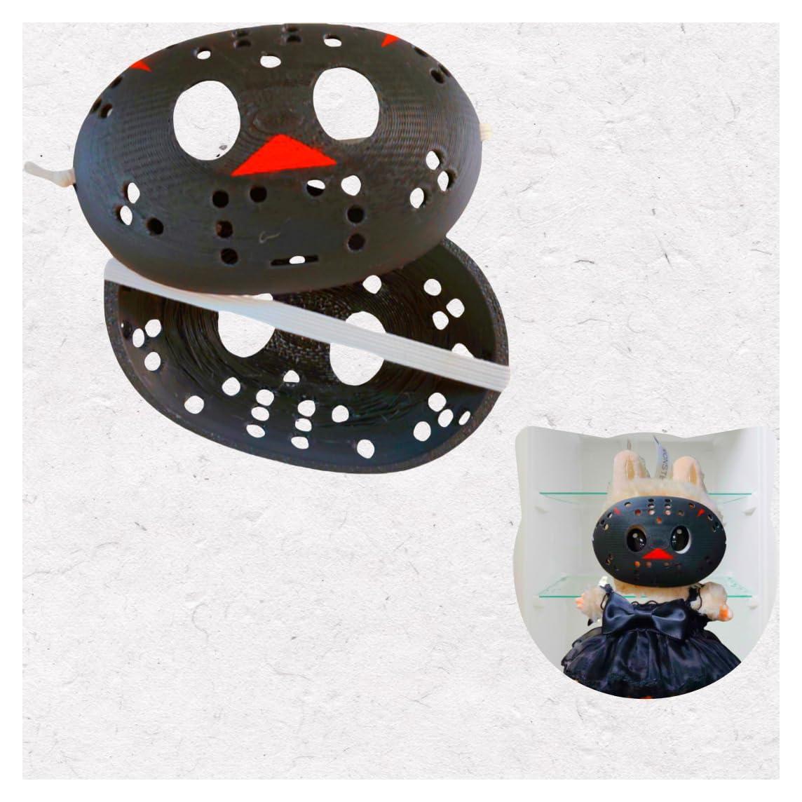 2 Piezas Máscaras de Muñeca JRELECS 17 cm Accesorios DIY