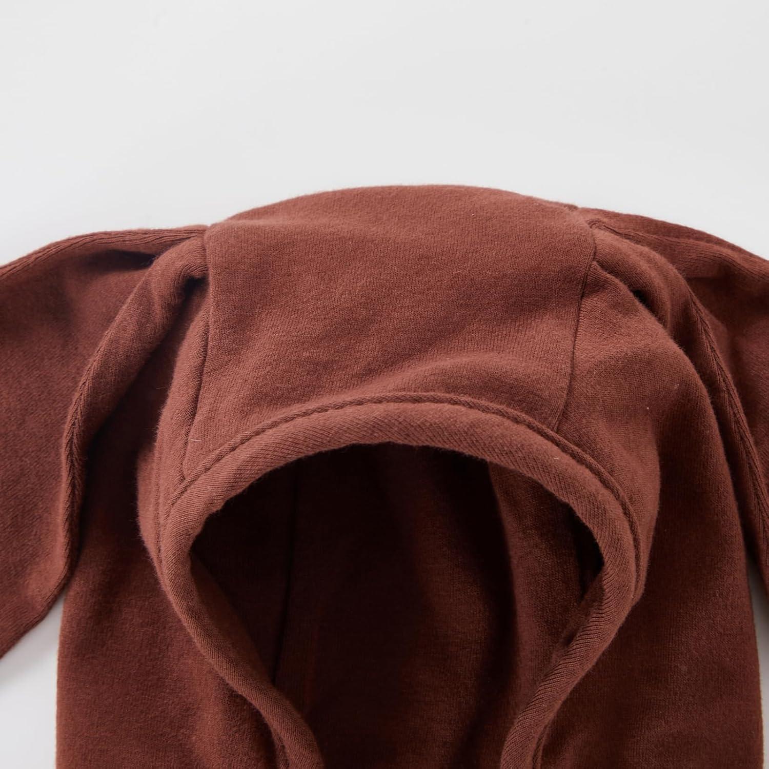 Gorro de Conejo para Bebé Merqwadd - Algodón Suave 0-12 Meses