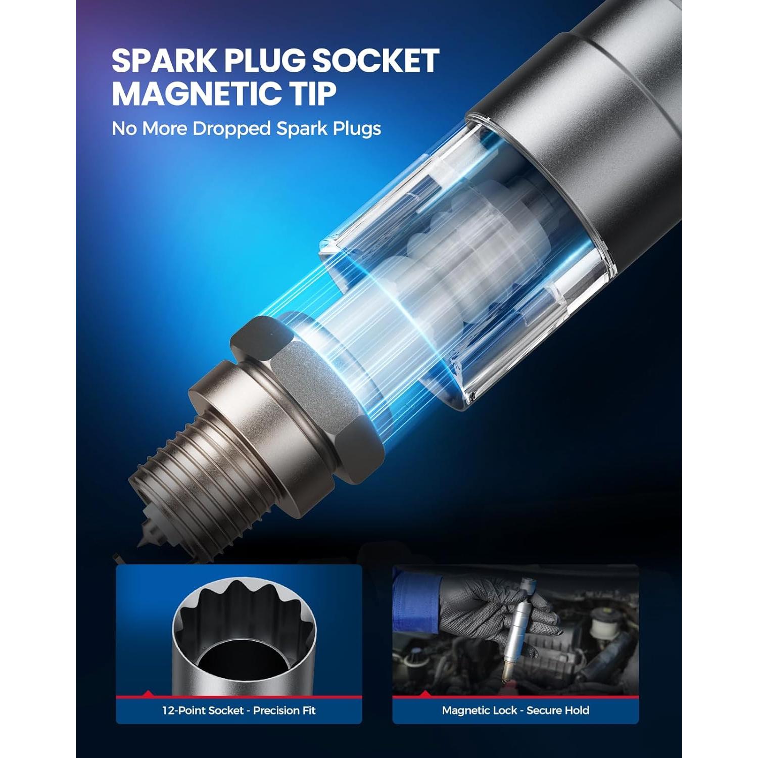 KAX Bobinas de Encendido y Bujías de Iridio para Toyota Corolla 1998-1999