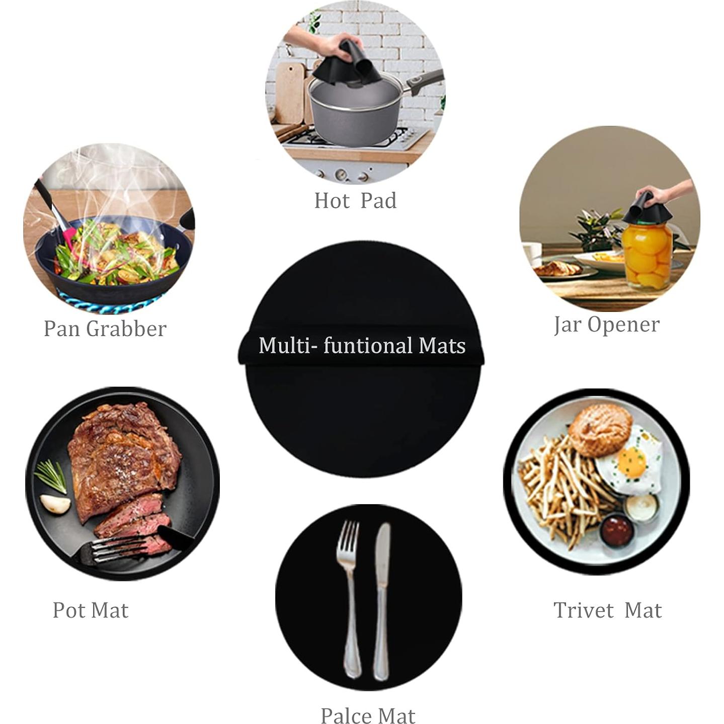 Alfombrilla de Silicona para Microondas KongNai 30cm Antiadherente