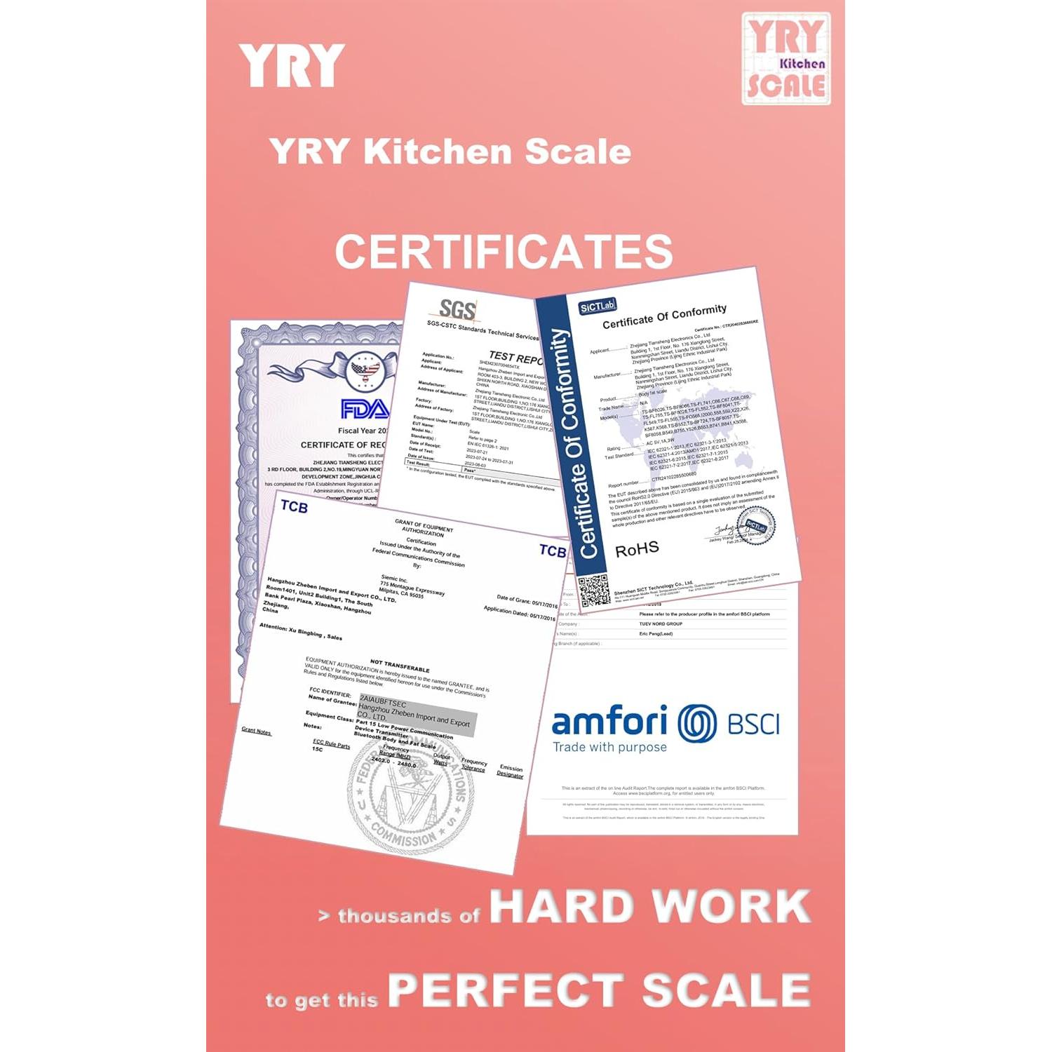 Balanza de Cocina YRY Rosa Corazón 5 kg LCD Tare Precisa