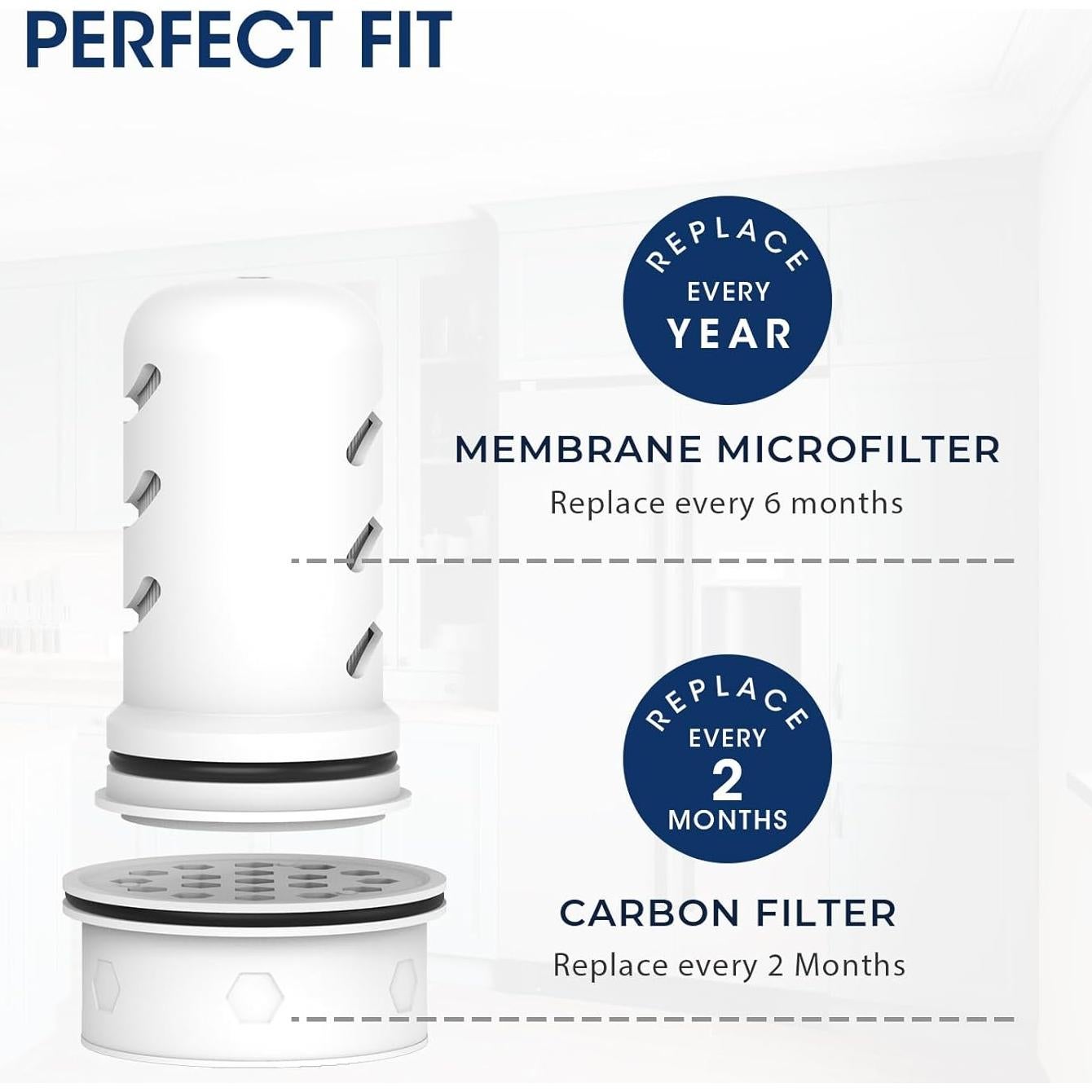 Filtro de Agua MARRIOTTO para Dispensador LS Home - 1+1