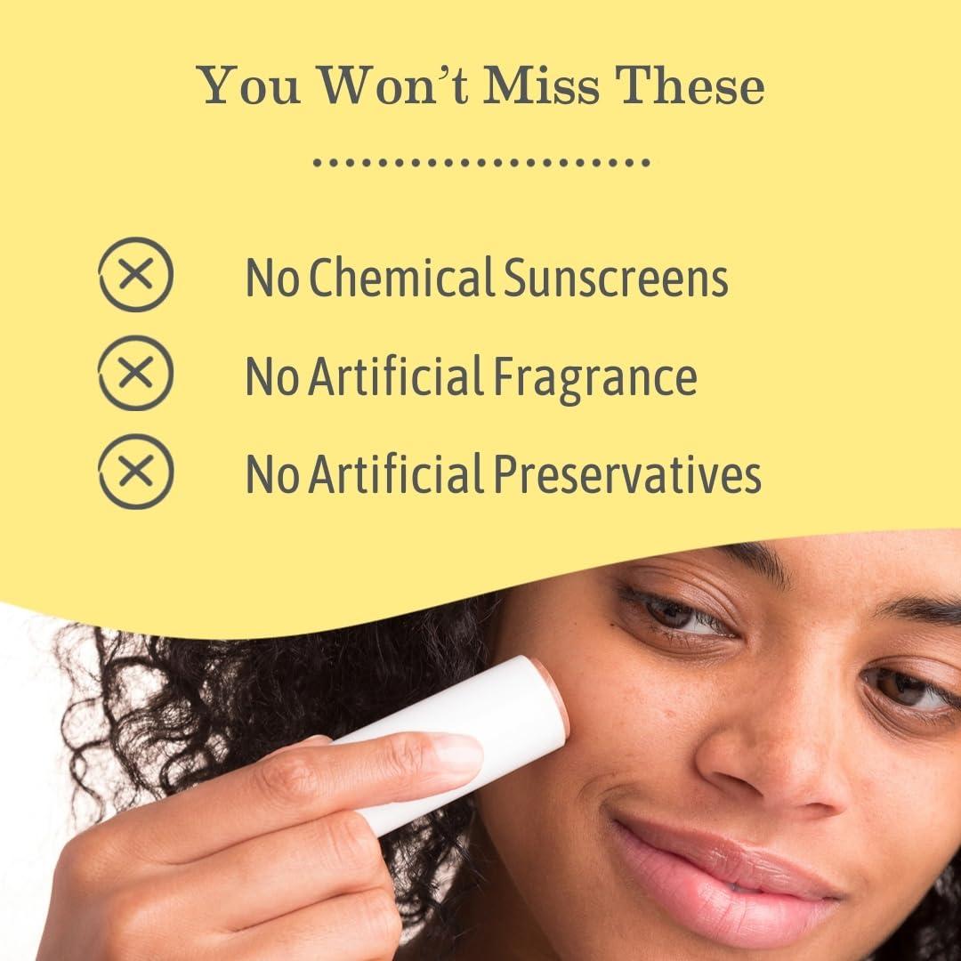 Earth Mama Barra Solar Tinte Mineral SPF 40 Claro/Medio