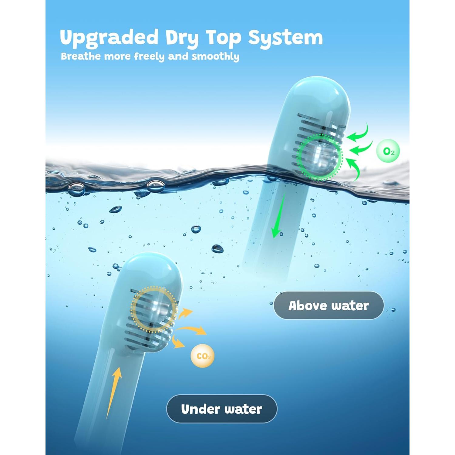 Máscara de Snorkel Completa ACURE Niños 3-8 Años Antivaho