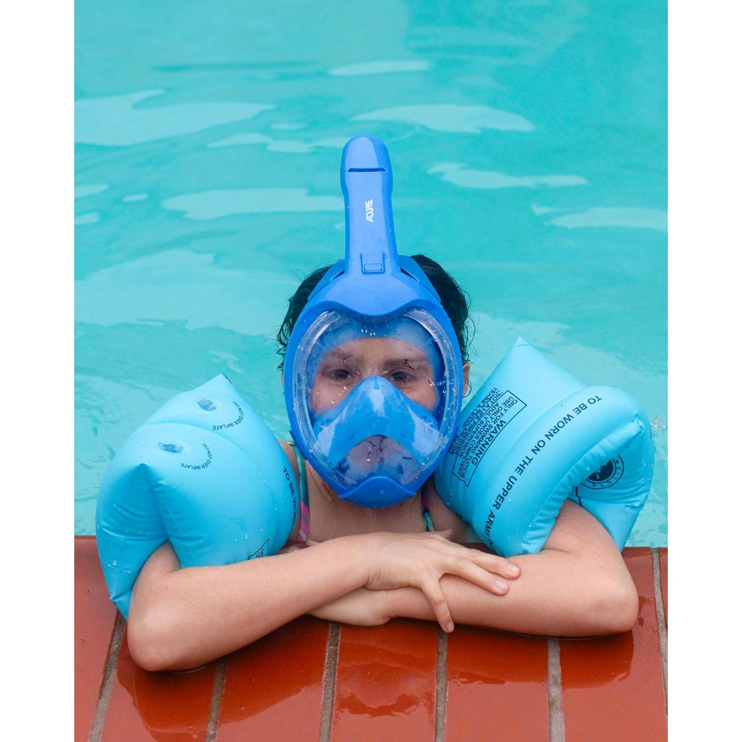Máscara de Snorkel Completa ACURE Niños 3-8 Años Antivaho
