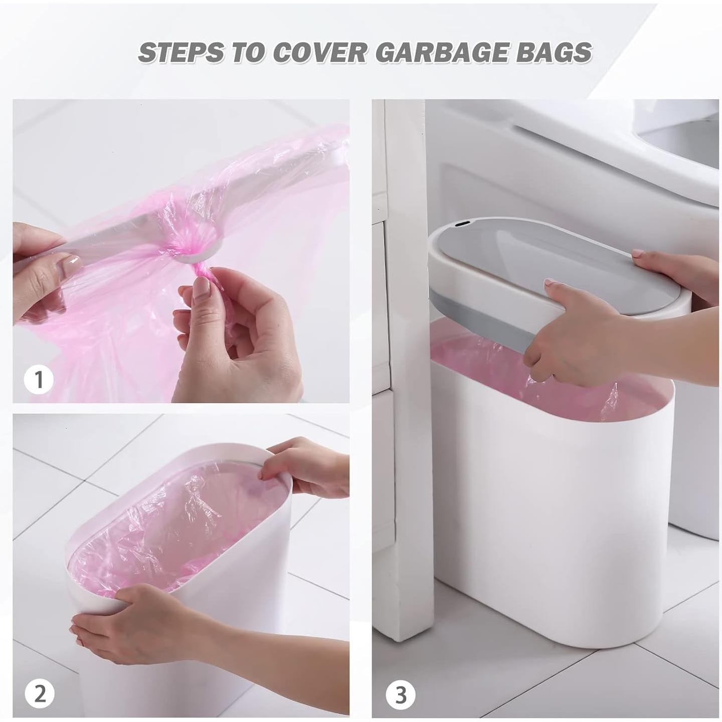 Cubo de Basura Automático ELPHECO 2 en 1 7.57L + 9.46L