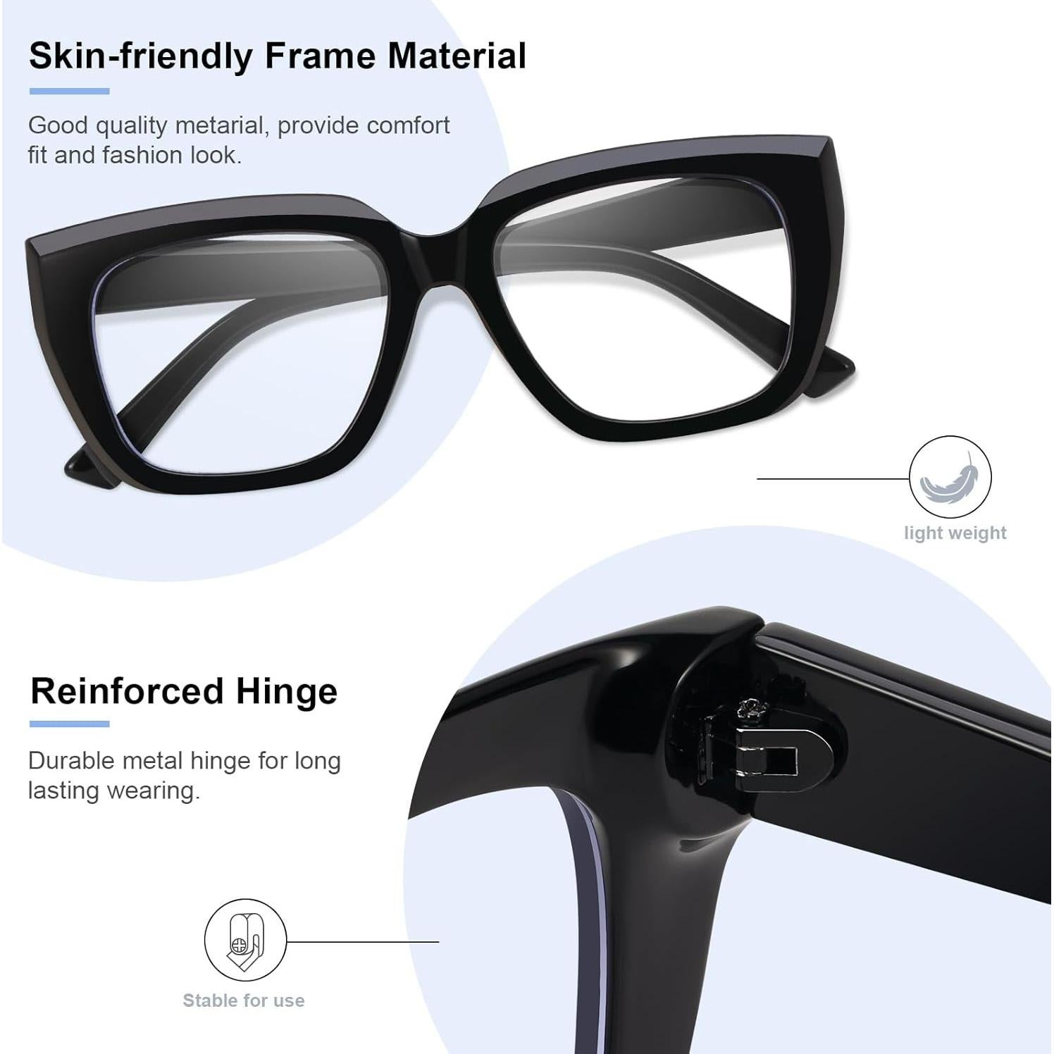 Gafas bloqueadoras de luz azul UV400 Retro para Hombre y Mujer