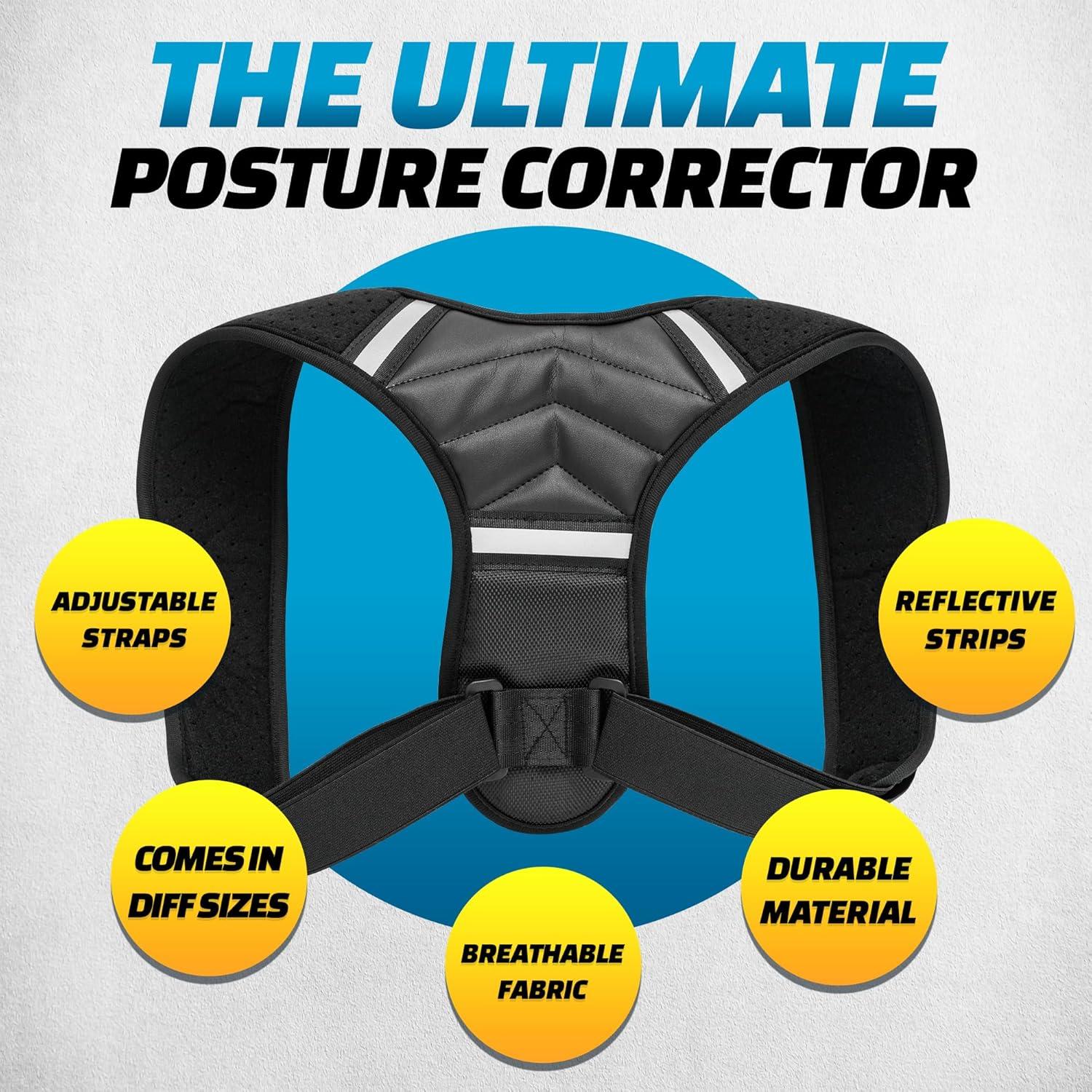 Corrector de Postura Benoo Ajustable para Hombres y Mujeres S/M