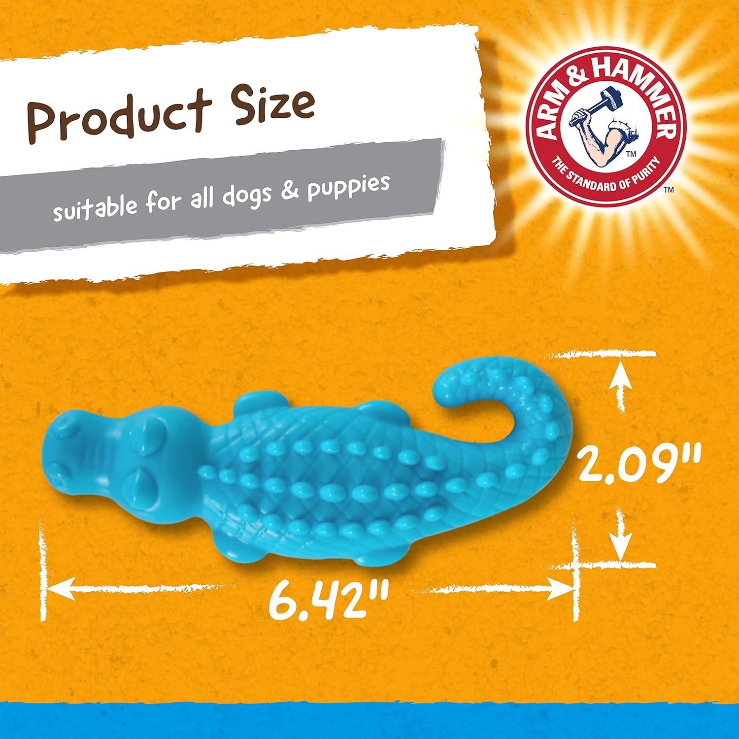 Juguete Dental para Perros Arm & Hammer Gator 1 Cuenta