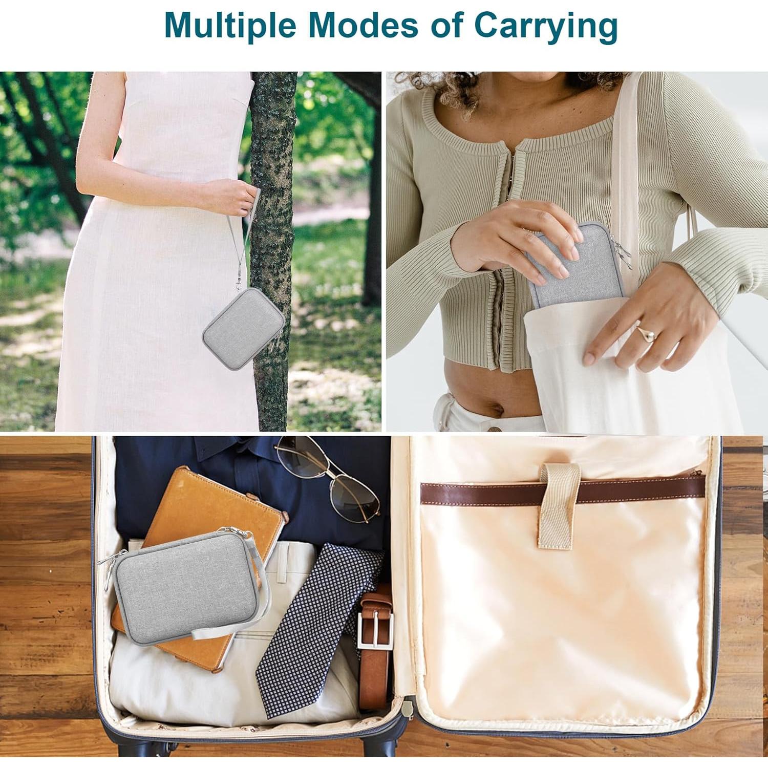 Funda Canboc para Impresora de Etiquetas NELKO P21 - Gris