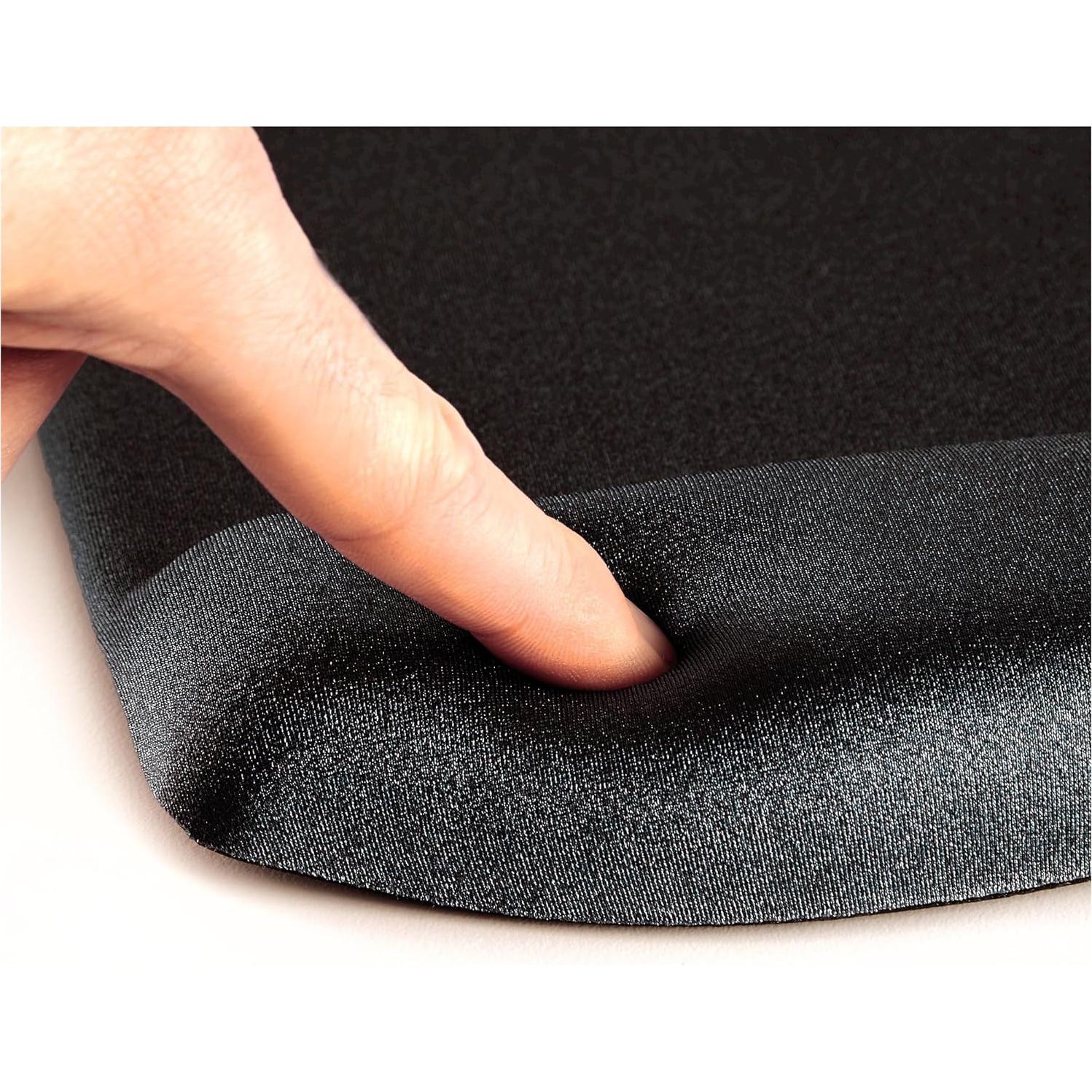 Reposamuñecas ergonómico Fellowes PlushTouch 9252101 - Negro