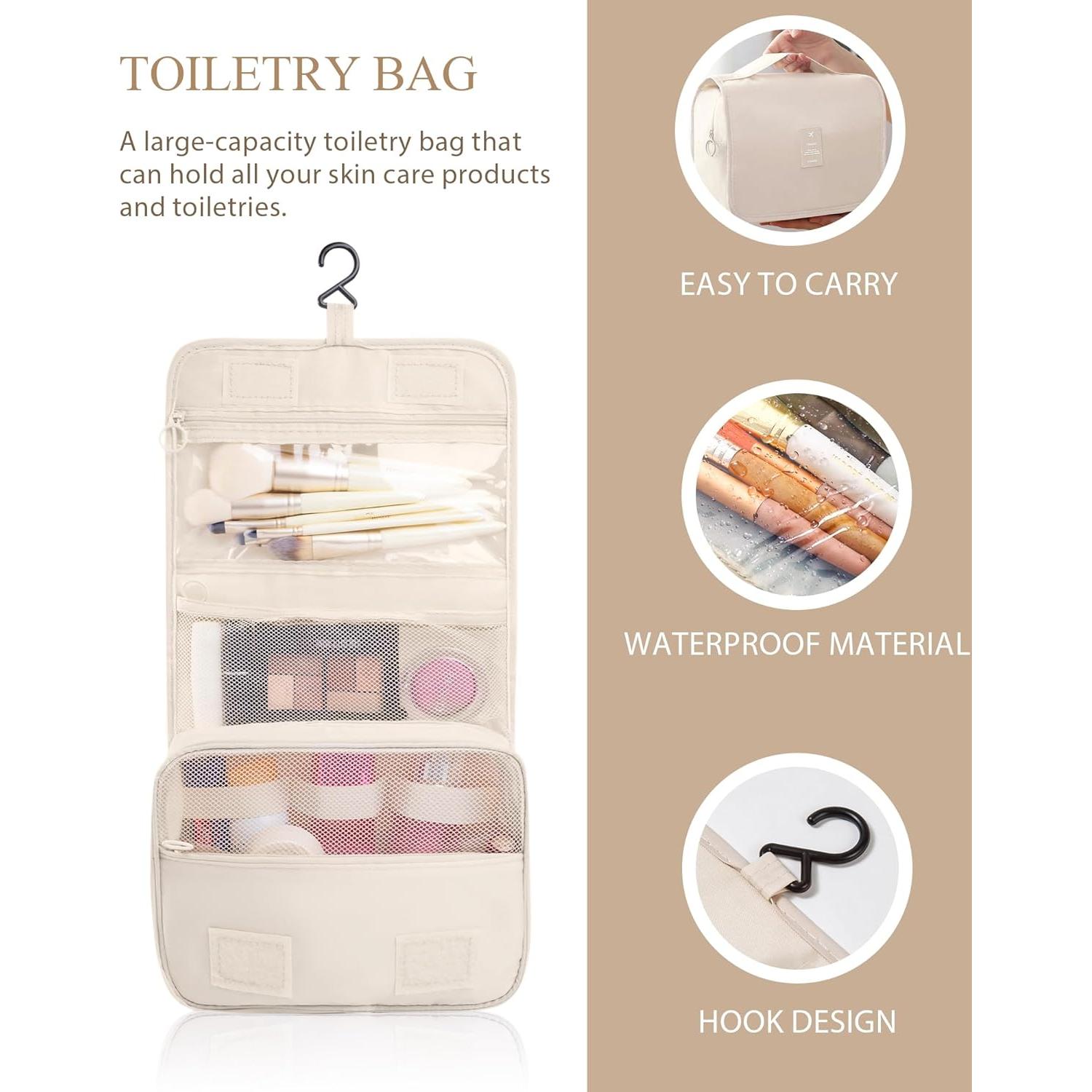 Set de 10 Cubos de Empaque Anjing para Viaje - Beige