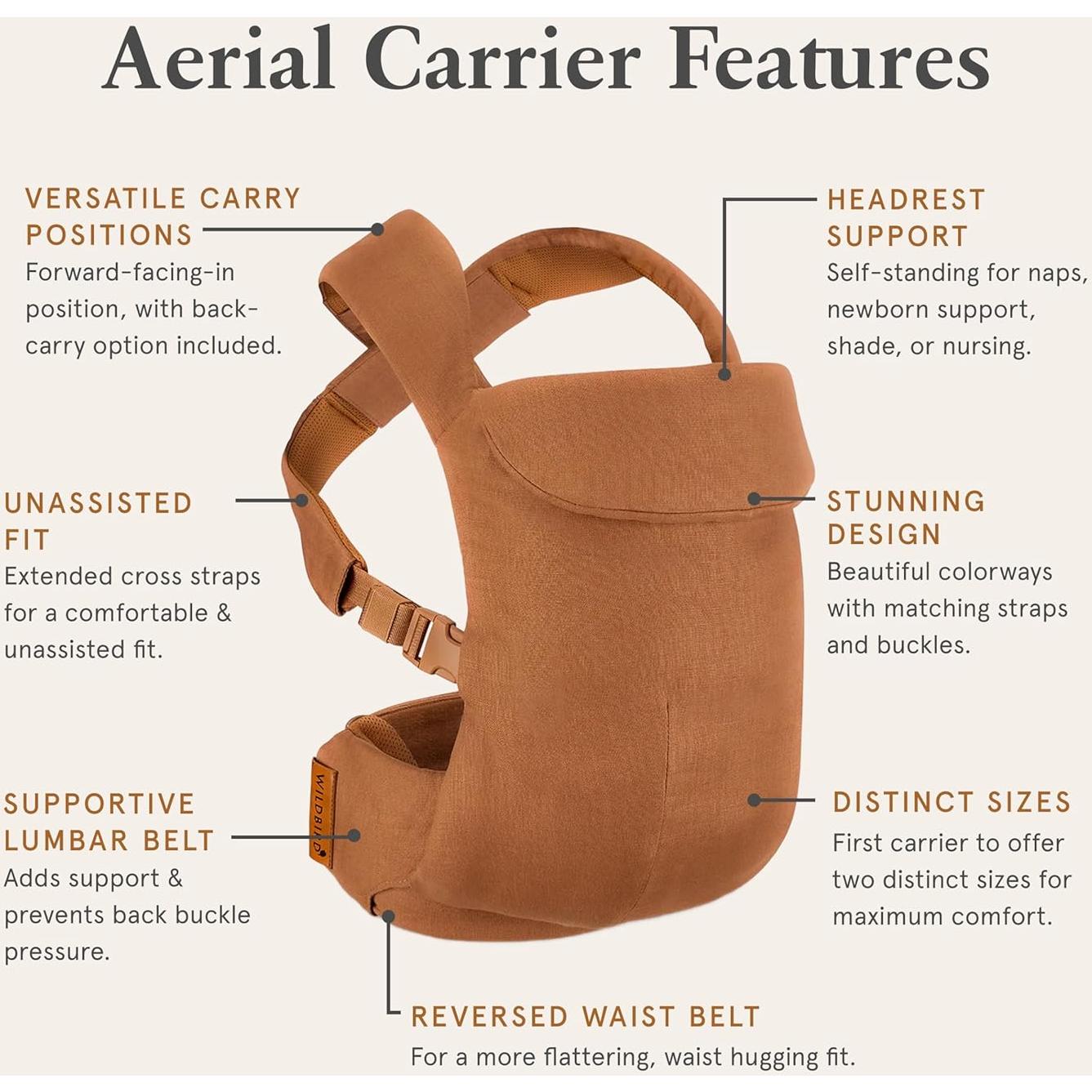 Transportador Aéreo WildBird Grande Lino Natural 3-20 kg