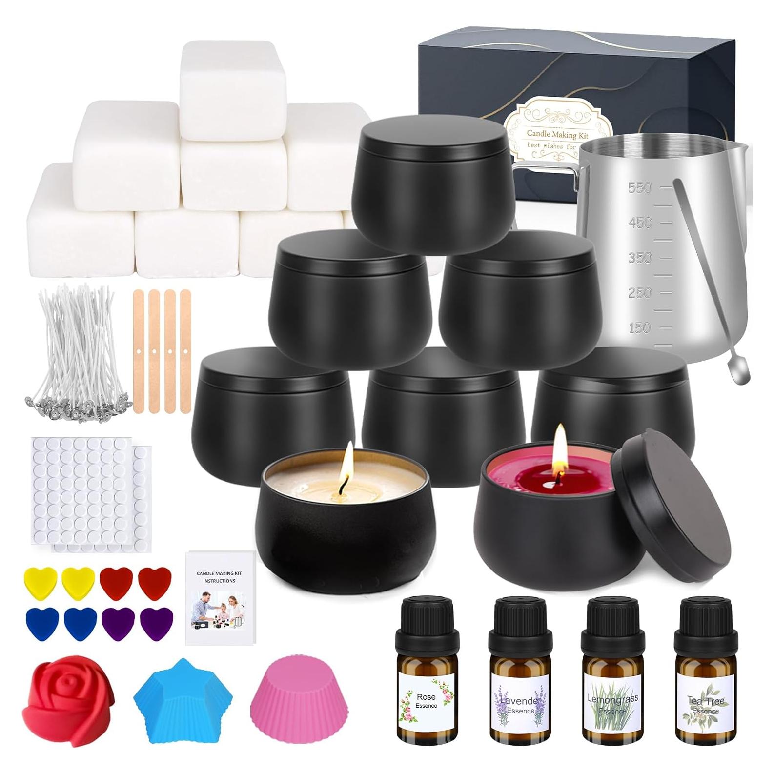 Kit de Fabricación de Velas Aottom - 245 Piezas DIY Aromáticas