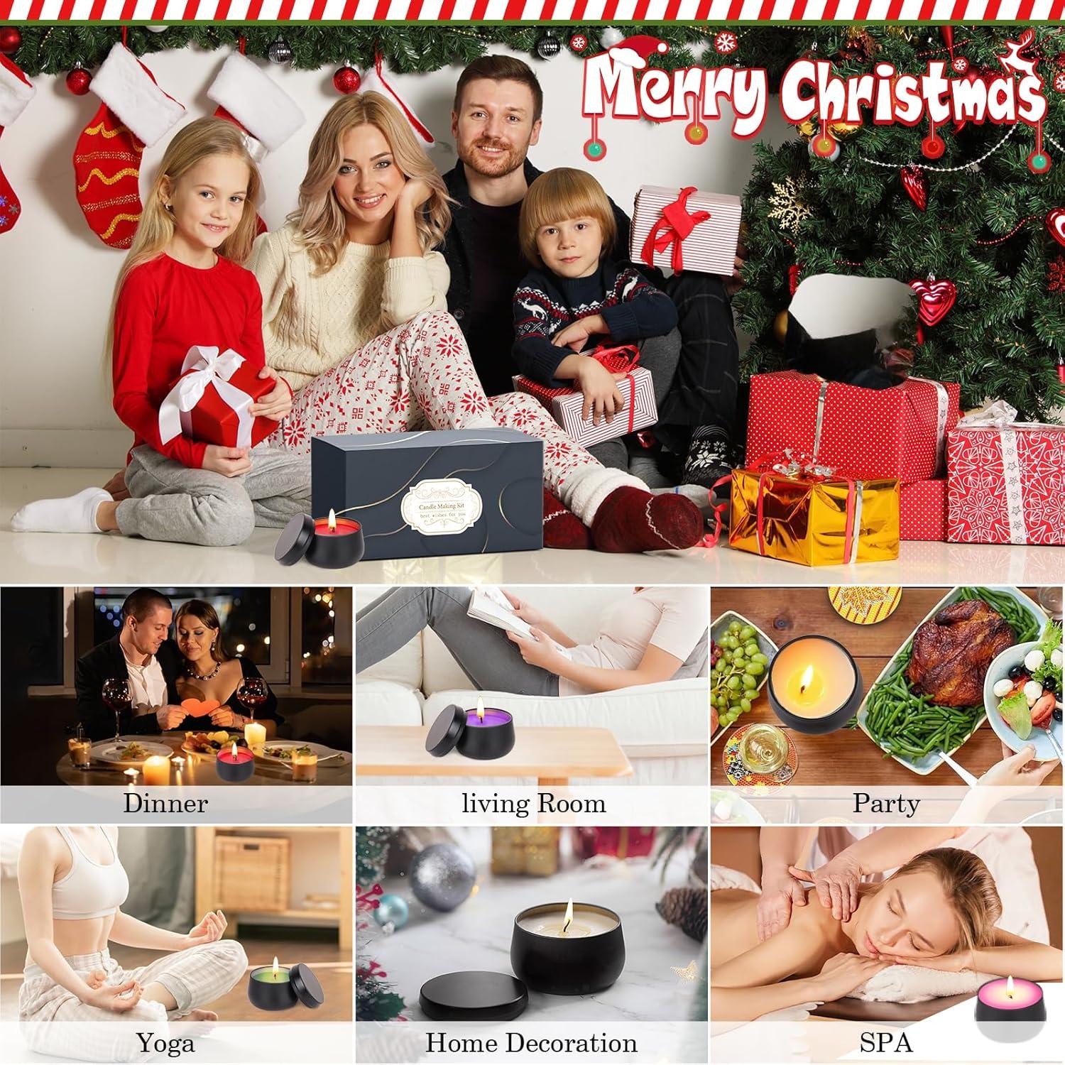 Kit de Fabricación de Velas Aottom - 245 Piezas DIY Aromáticas