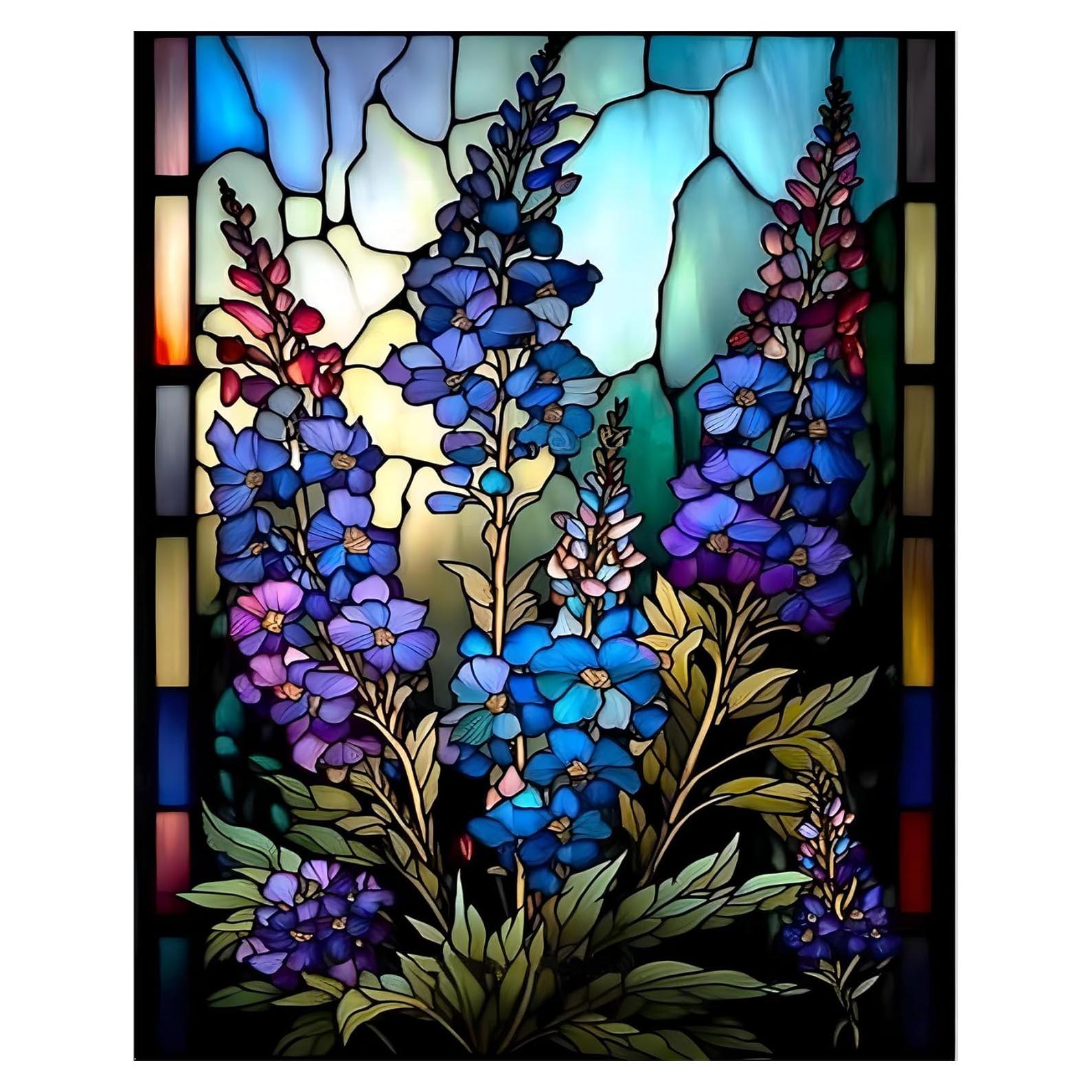 Pintura por Números HITO Adultos Flores 40.6x50.8 cm