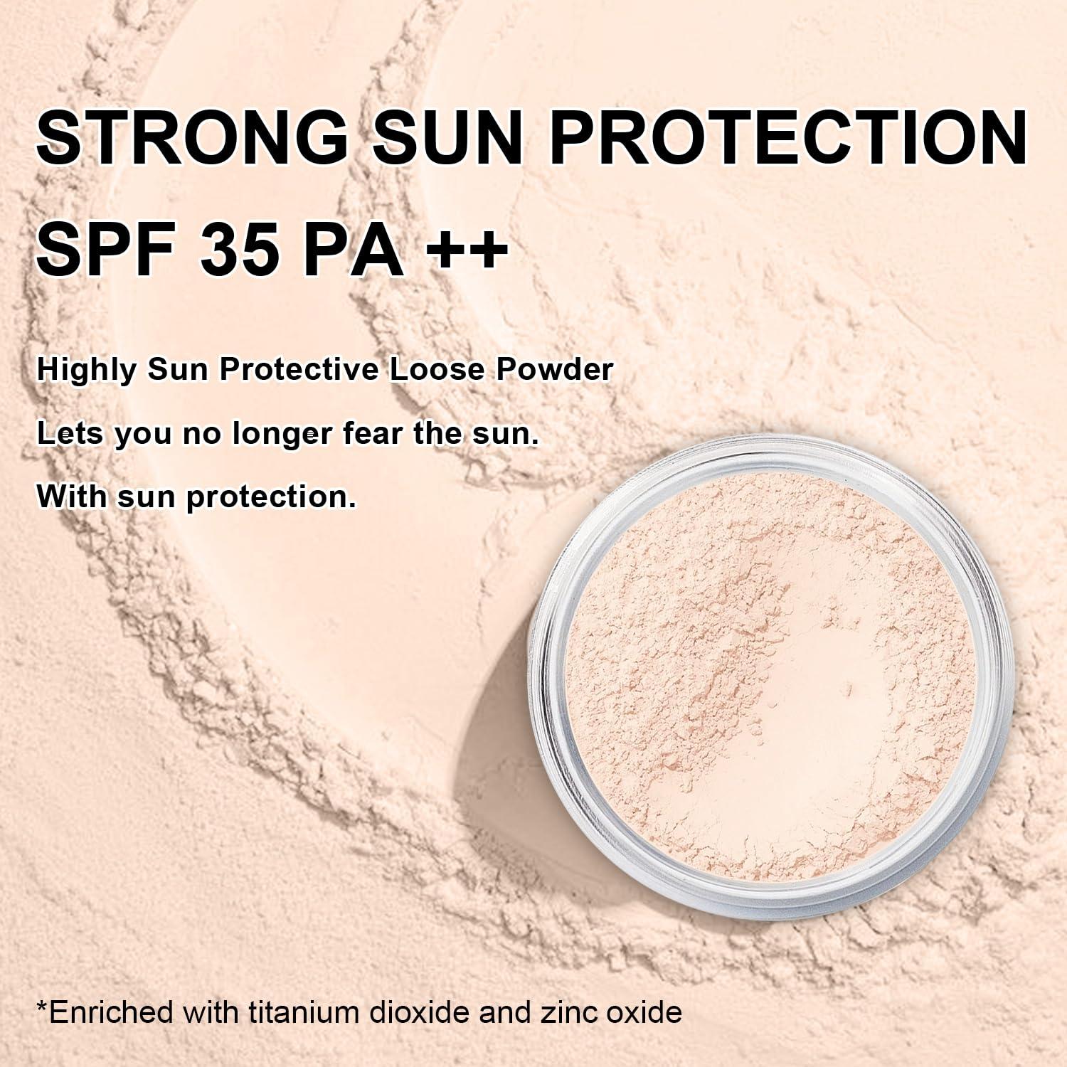 Polvo Mineral Fijador Gadmlury SPF 35 Translucido 32g