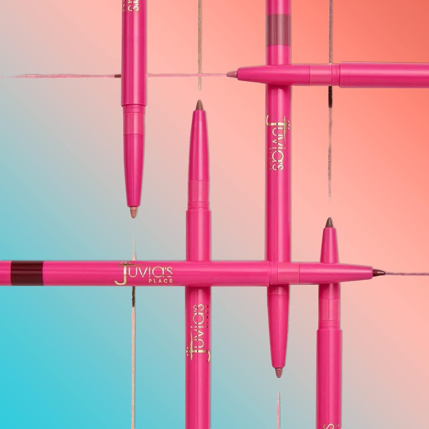 Lápiz Labial Juvia's Place Luxe Brownie - Mate Larga Duración