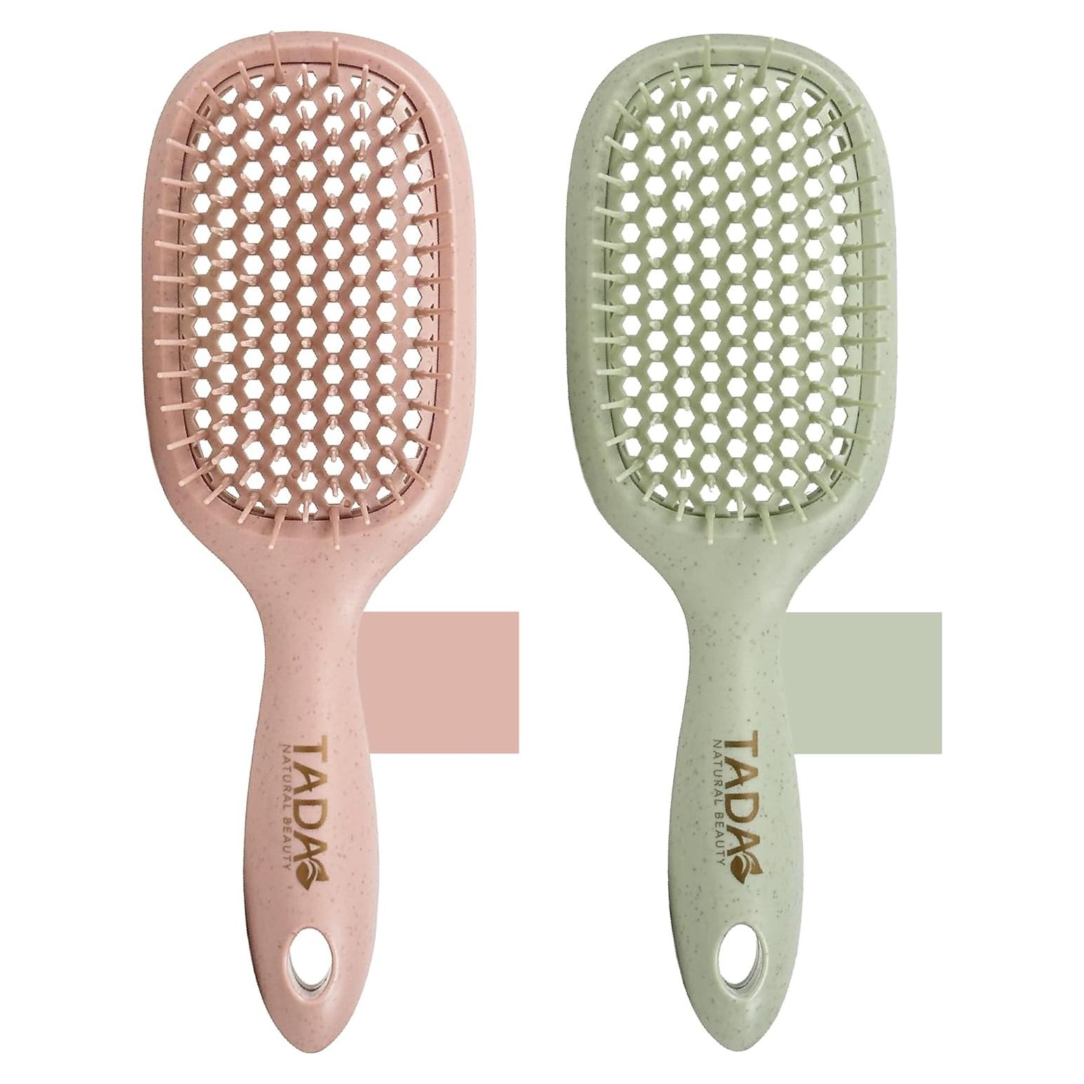 Cepillo Desenredante TADA Natural Beauty - Agujeros de Ventilación